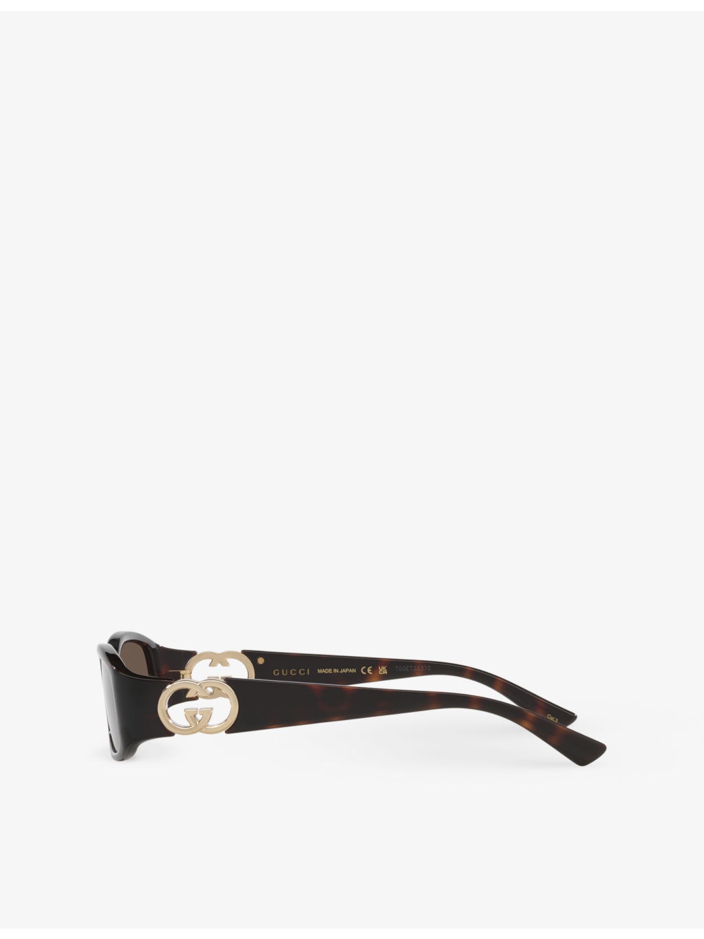 GG1661S square-frame tortoise acetate sunglasses - 3