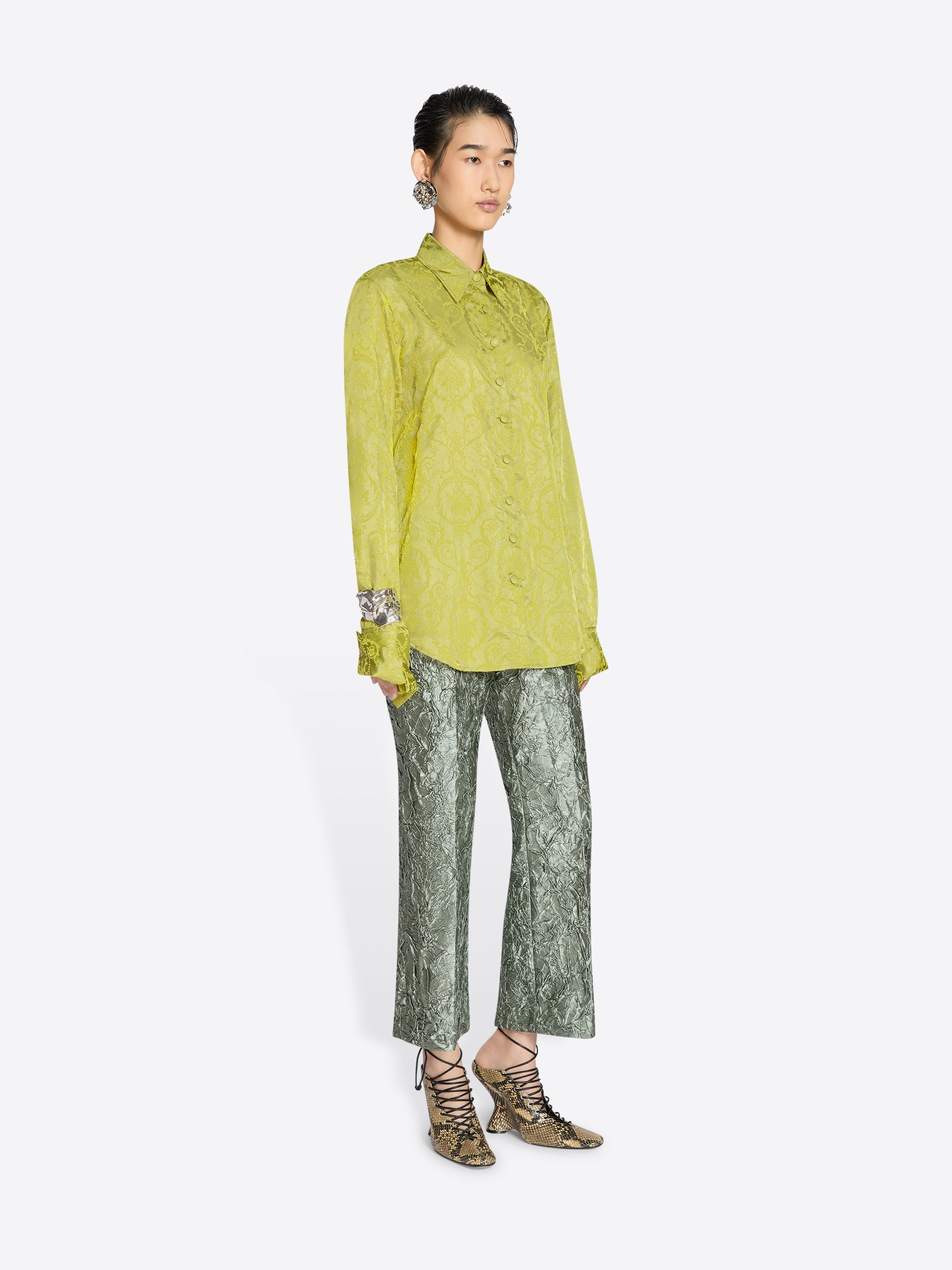 BAROQUE MOTIF SHIRT - 3