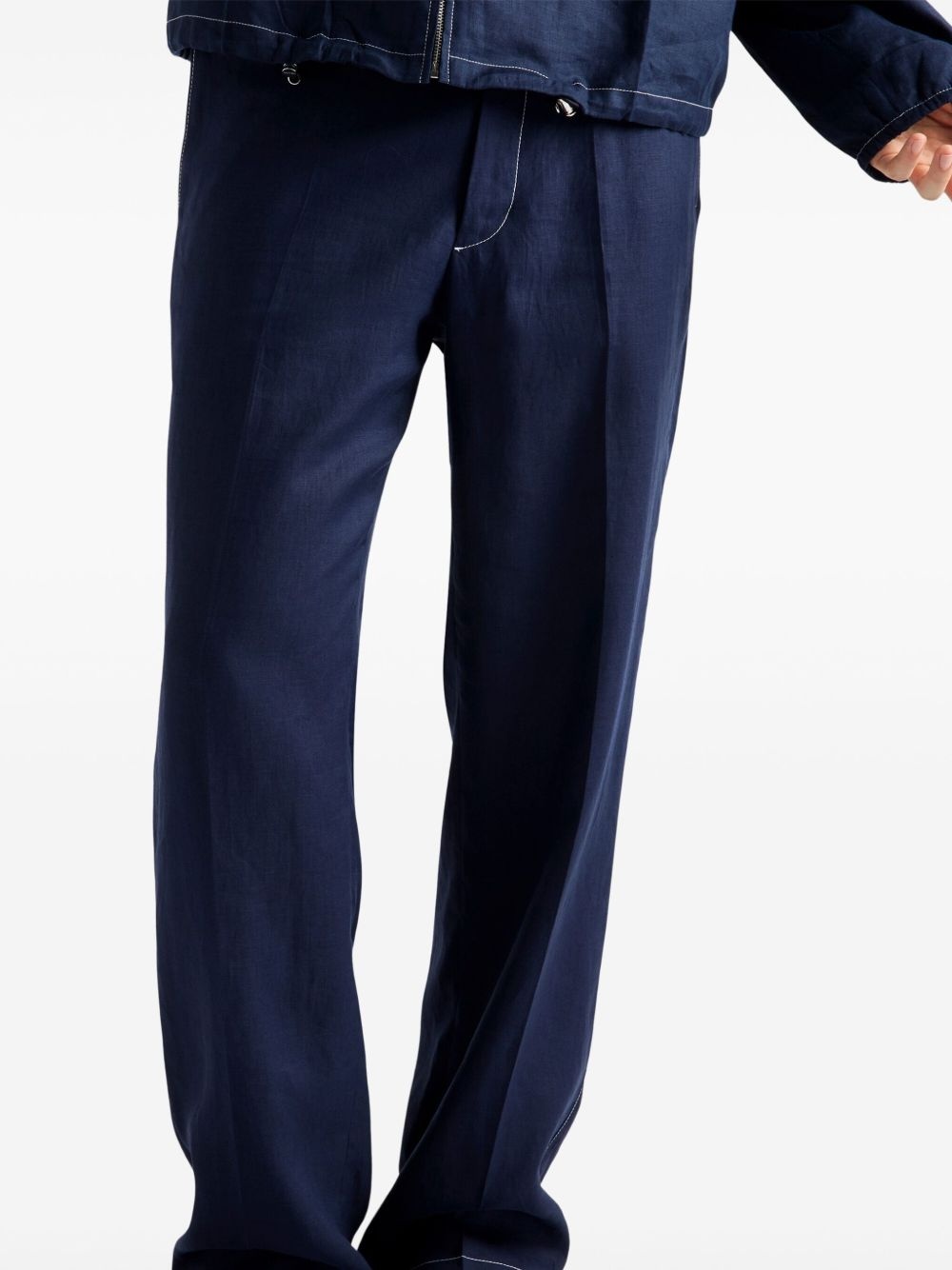linen trousers - 4