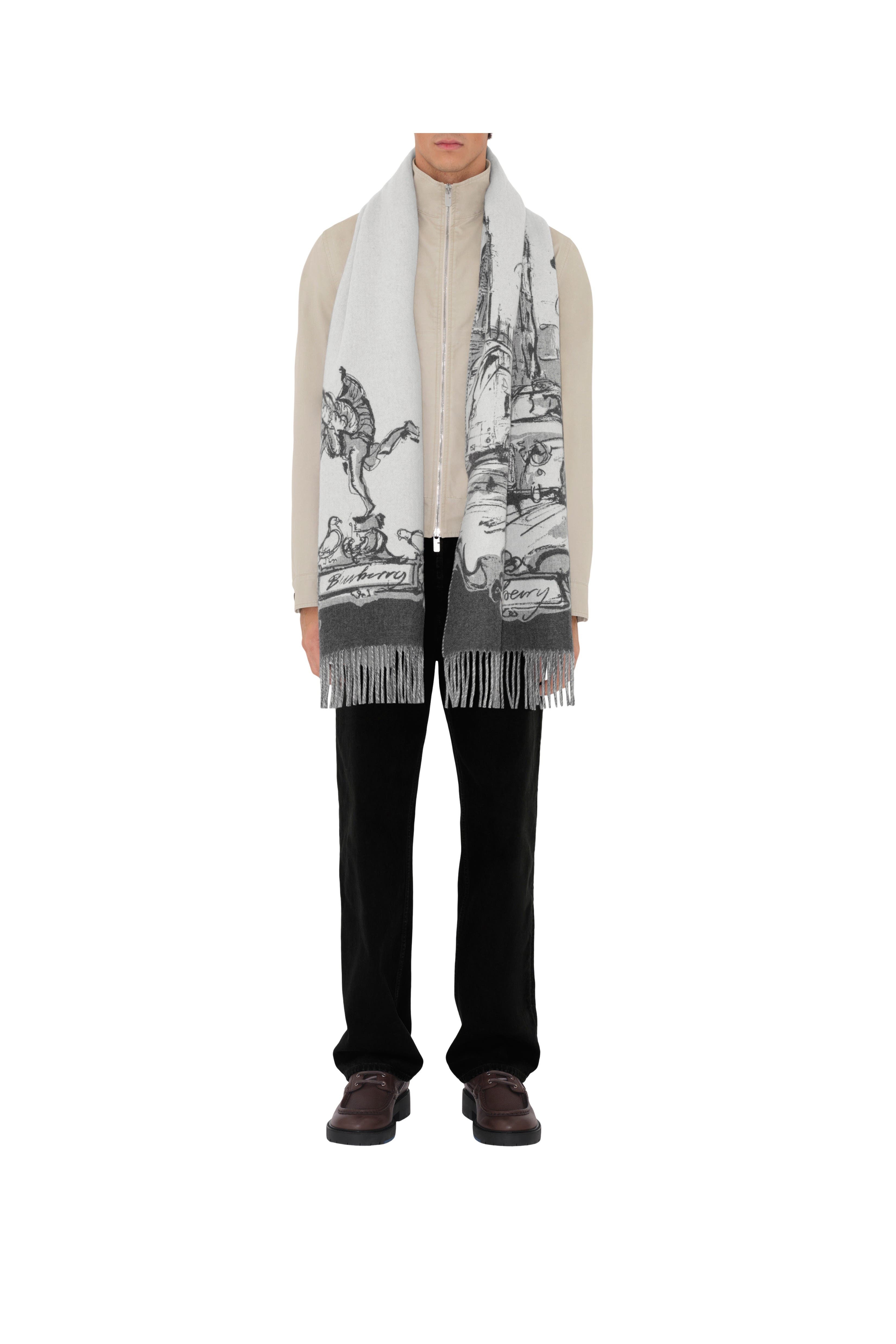 burberry Westminster Cashmere Scarf in Wisp at Nordstrom - 3