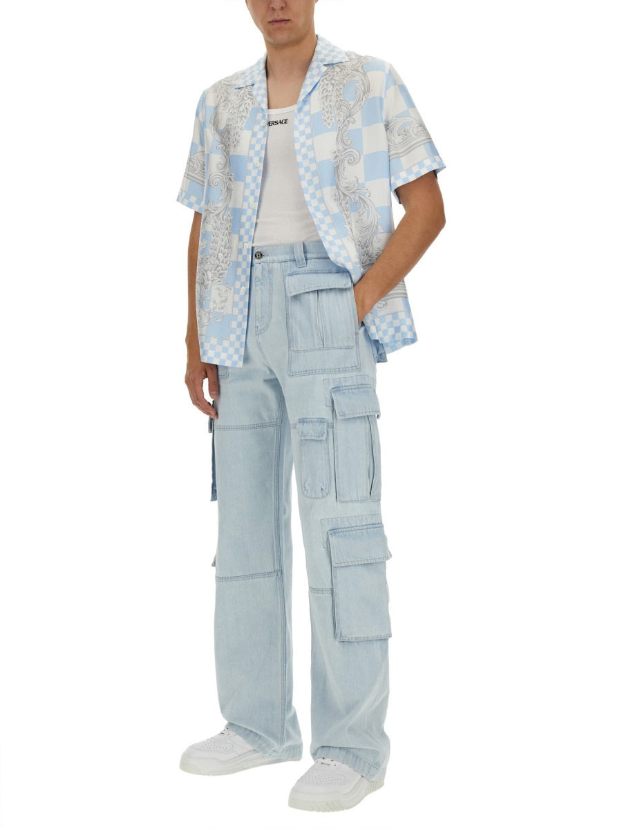 Versace Men Cargo Jeans - 2