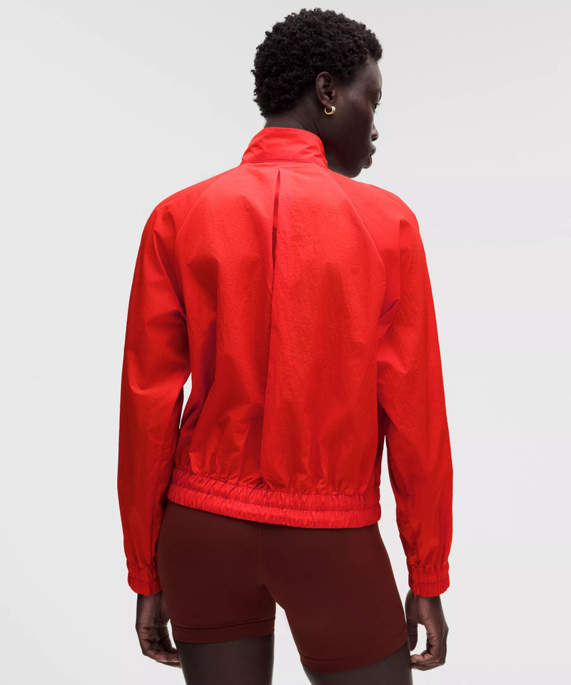Lightweight Pleated Track Jacket 3