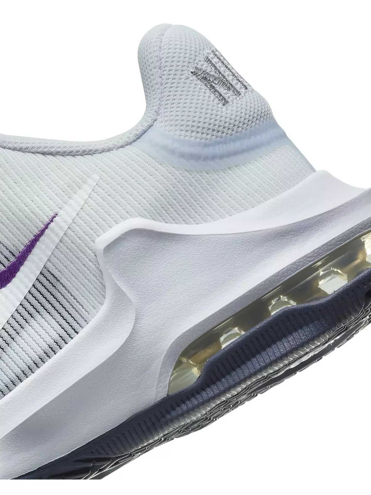 Air Max Impact 4 "Football Grey/White/Barley Grape/Platinum Violet" Women's Basketball Shoe - 7