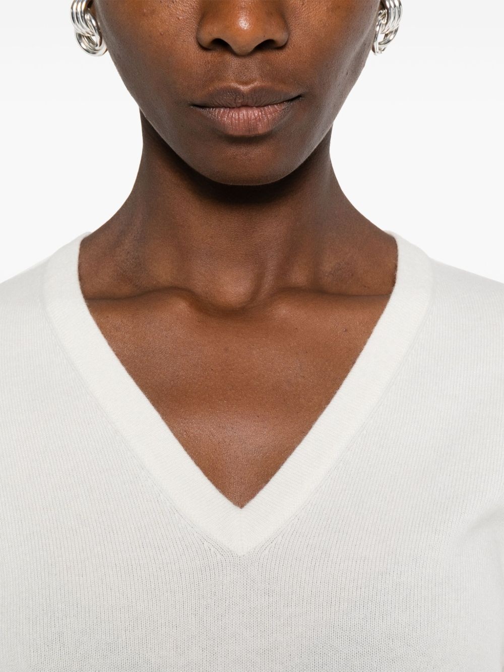 v-neck sweater - 5