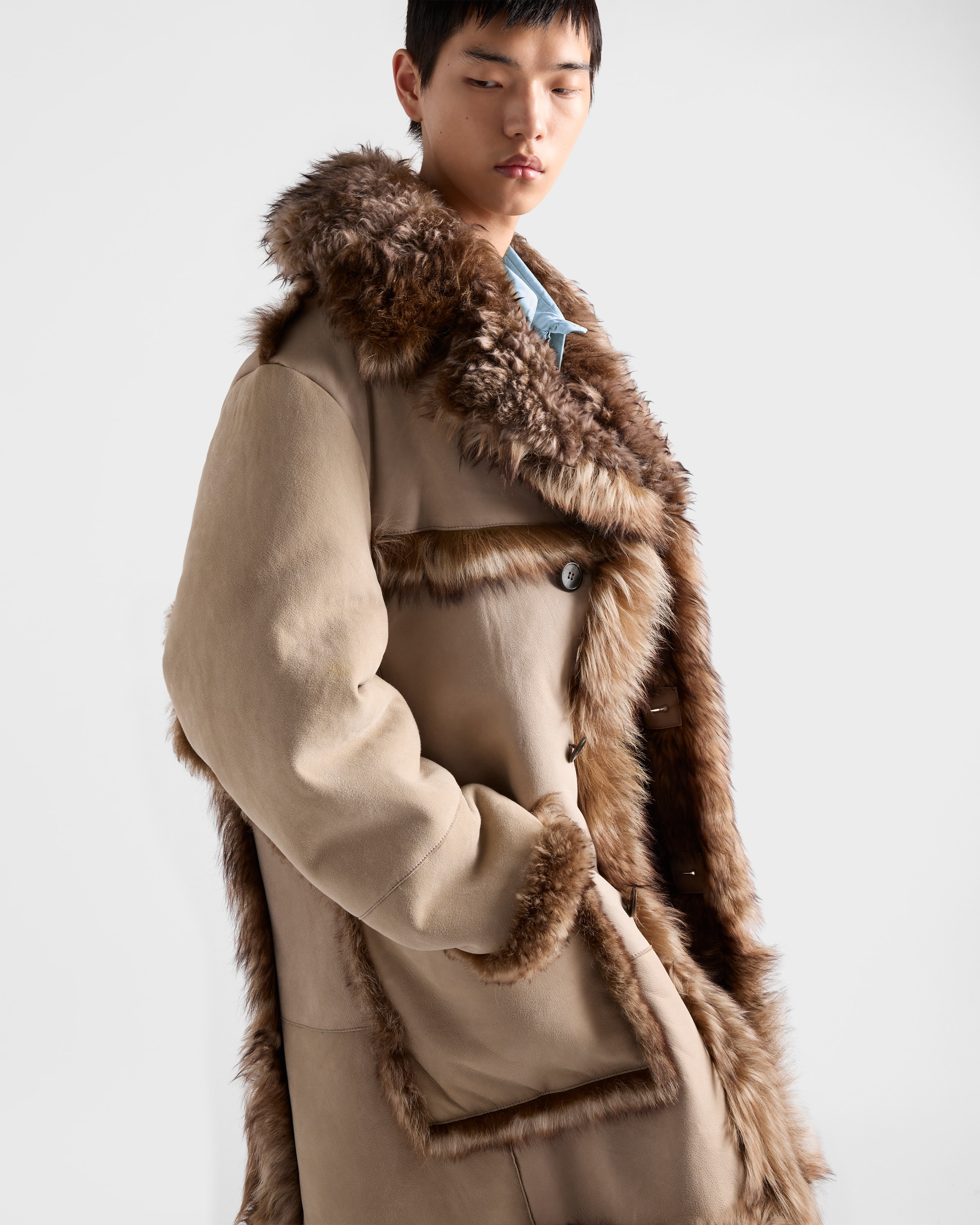 Shearling coat - 4