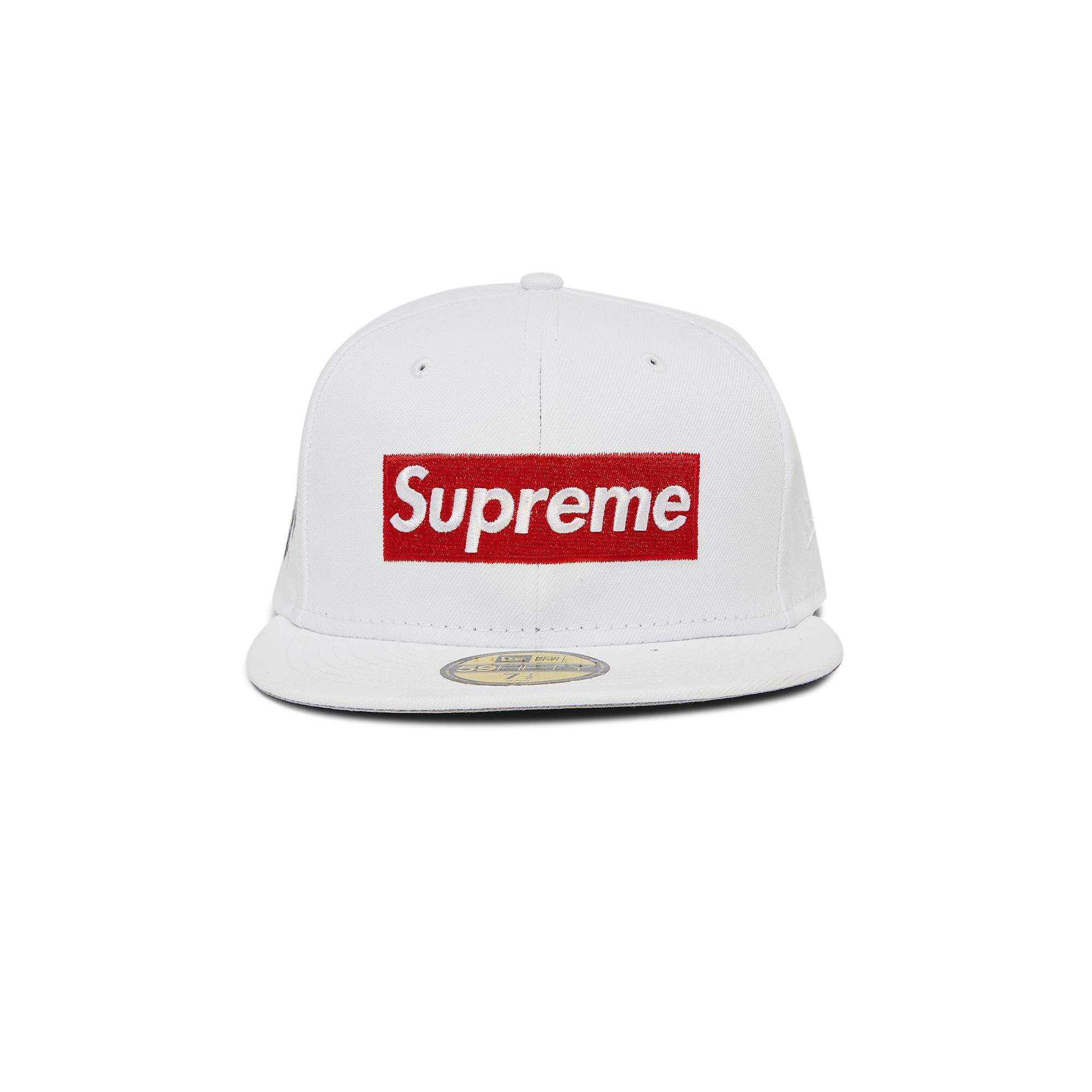 Supreme Money Box Logo New Era White