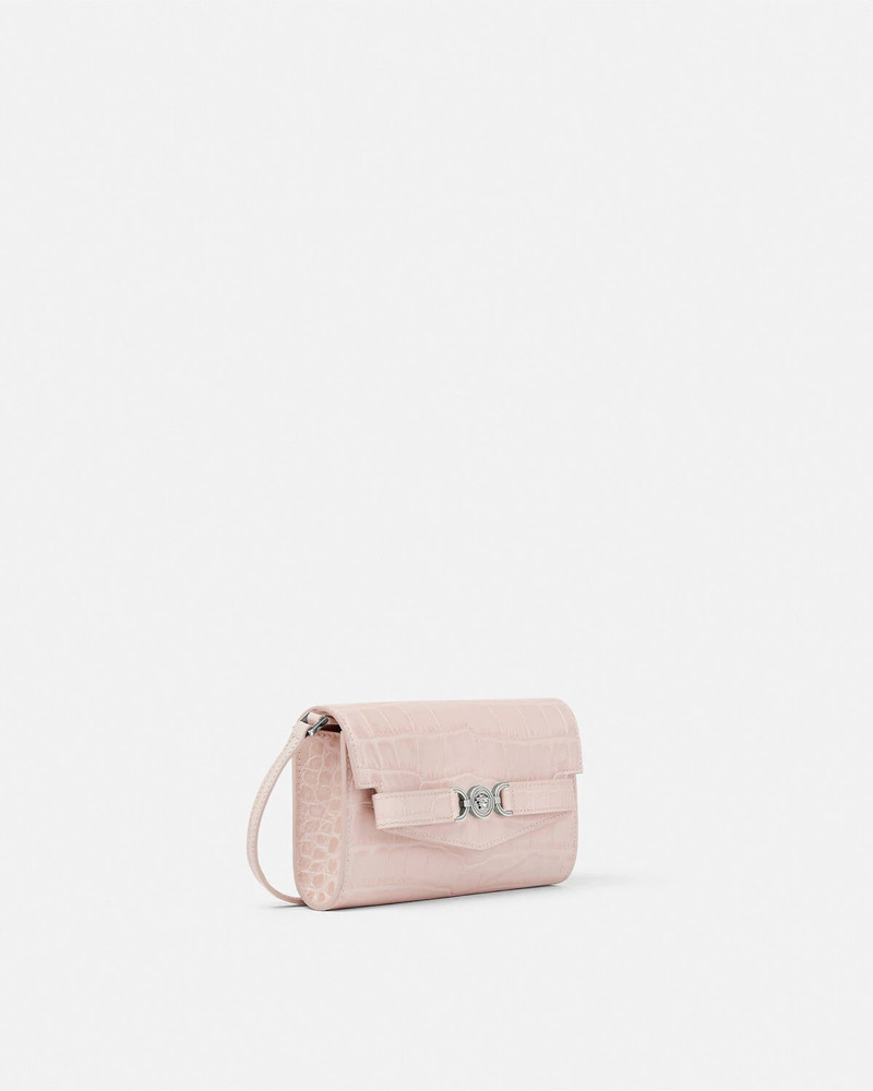 VERSACE Croc-Effect Medusa '95 Crossbody Bag outlook