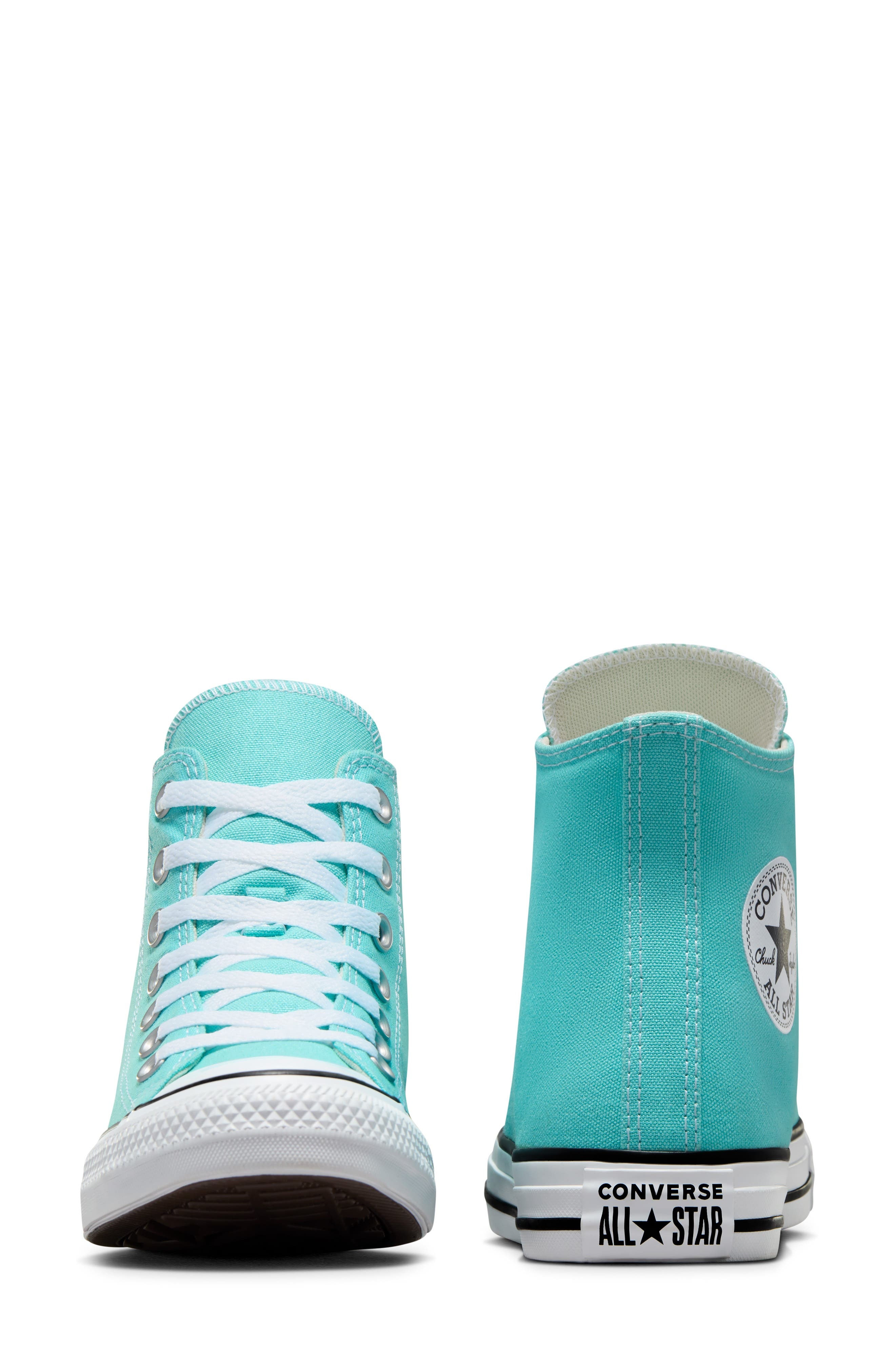 Converse Chuck Taylor® All Star® High Top Sneaker in Double Cyan at Nordstrom - 4