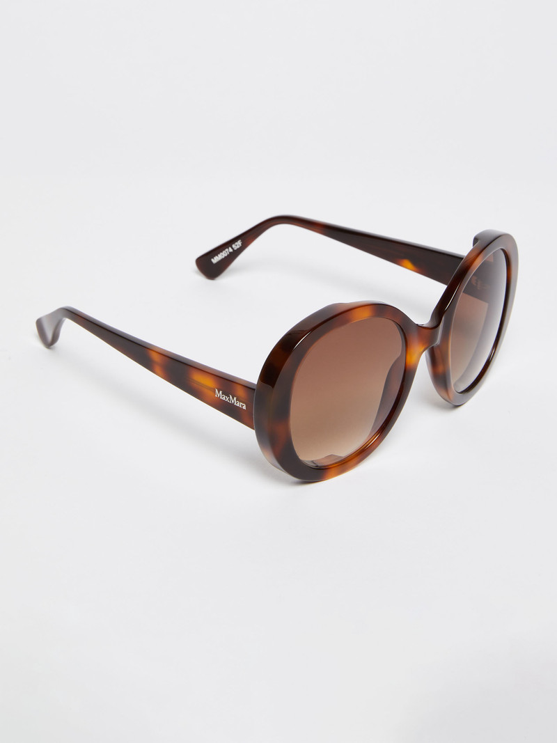 Max Mara RENEE Oversized round sunglasses outlook