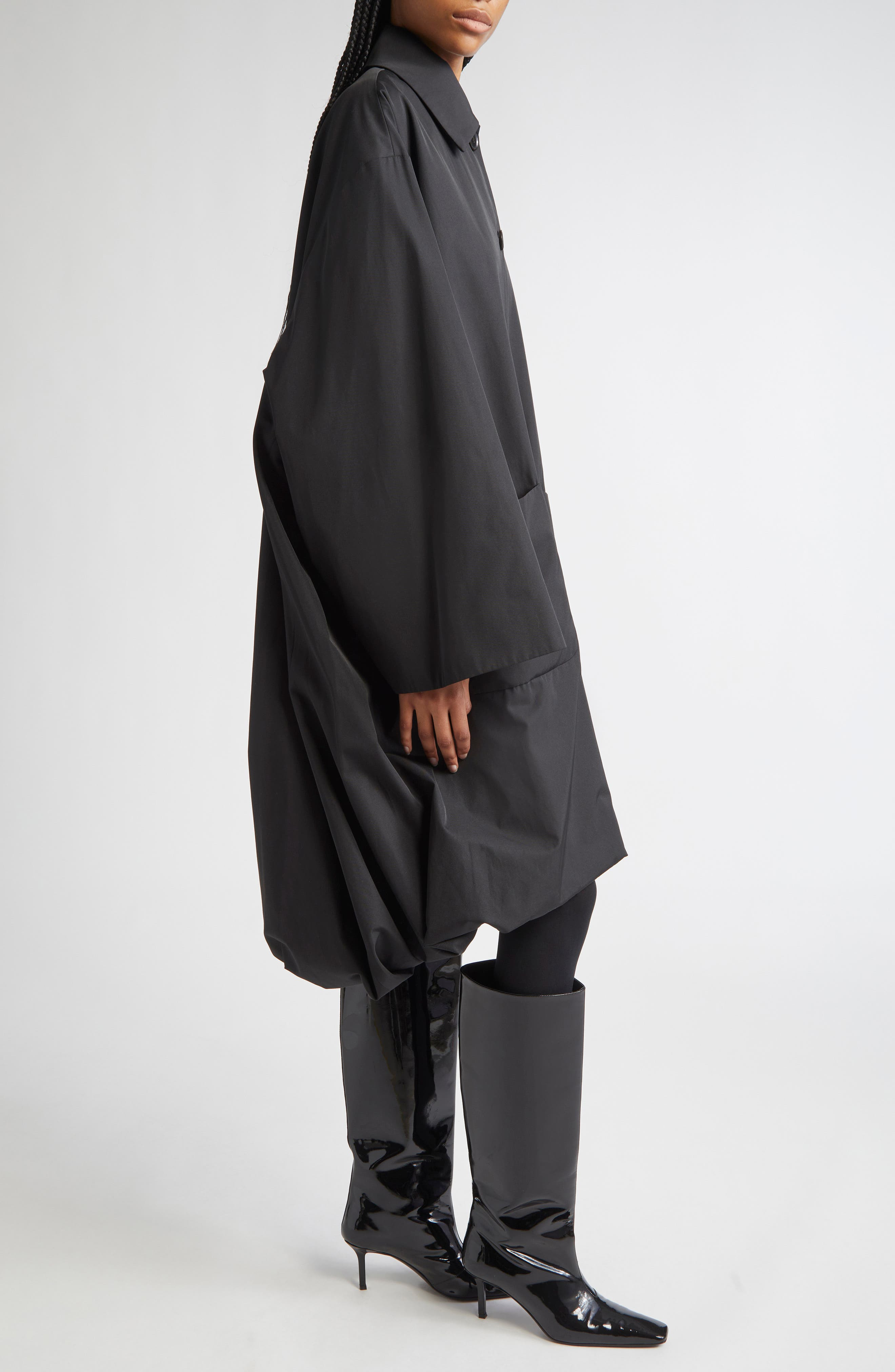 Proenza Schouler Verretta Coat in Black at Nordstrom - 4