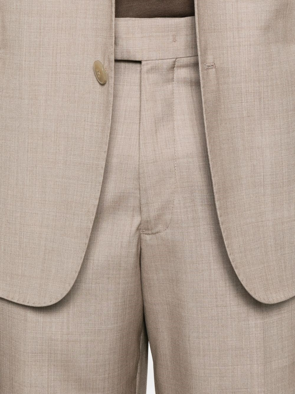 Wool single-breasted suit - 4