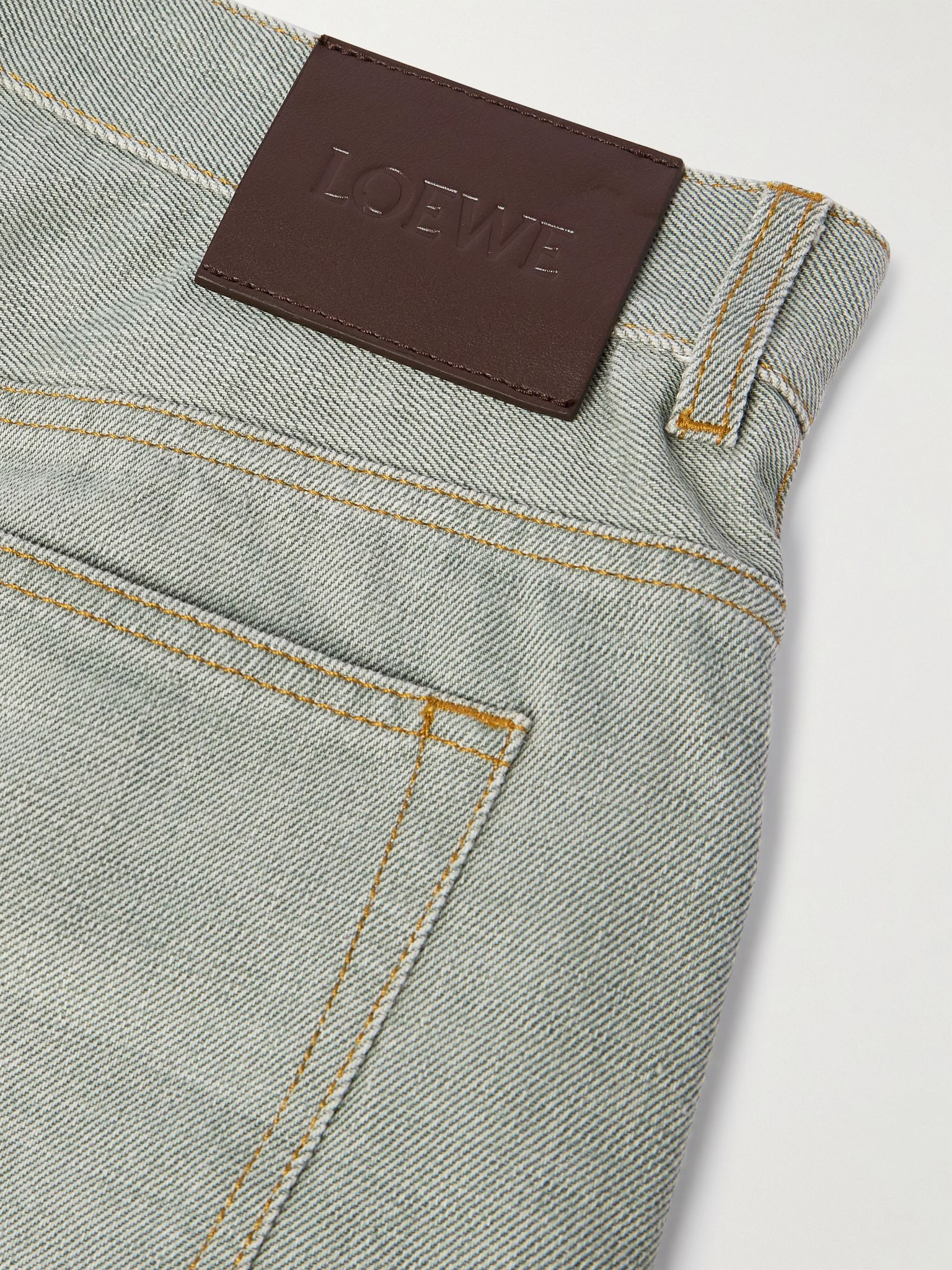 Wide-Leg Jeans Green - 5