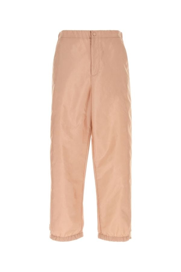 Powder pink nylon pant - 1