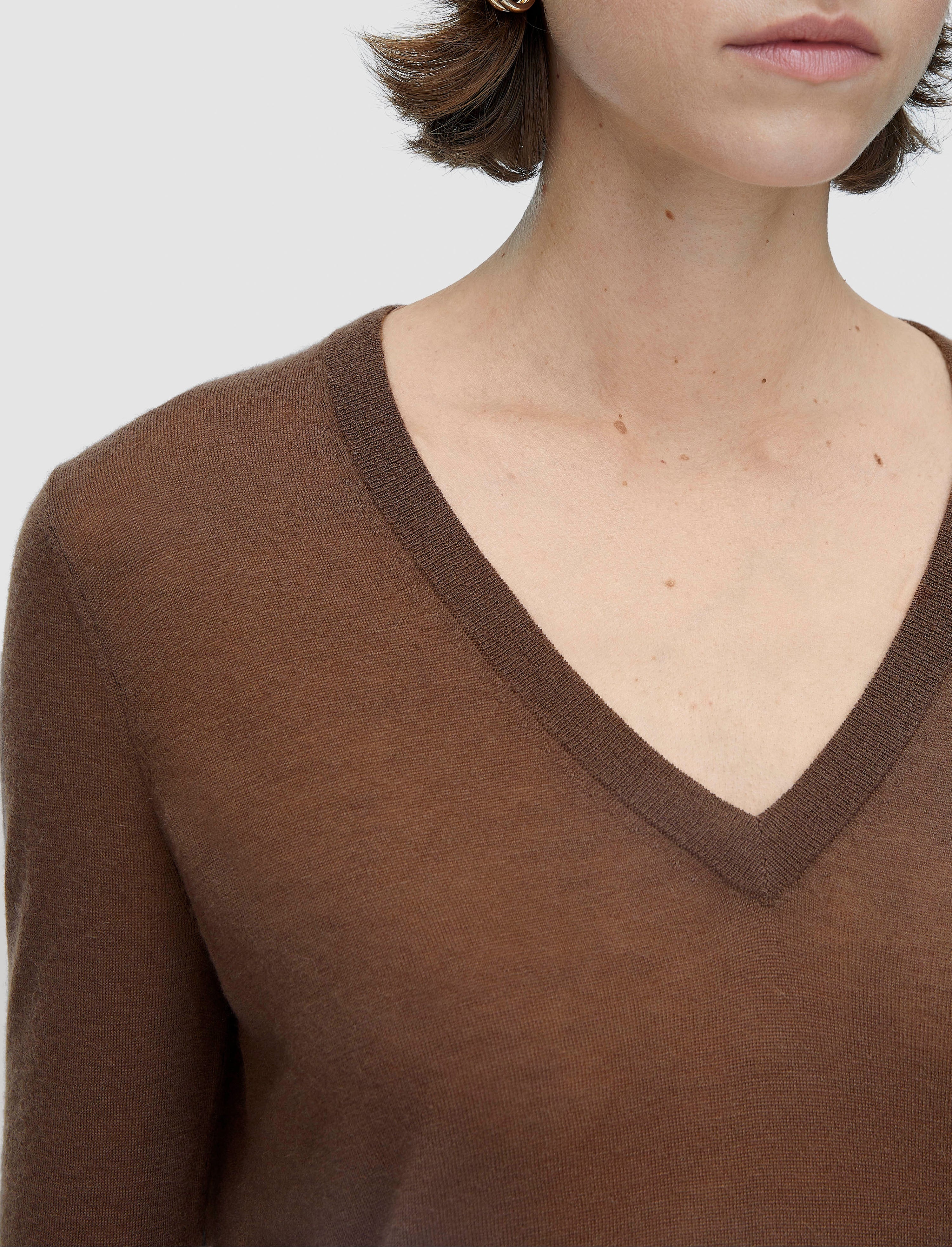 Cashair V Neck Jumper - 5