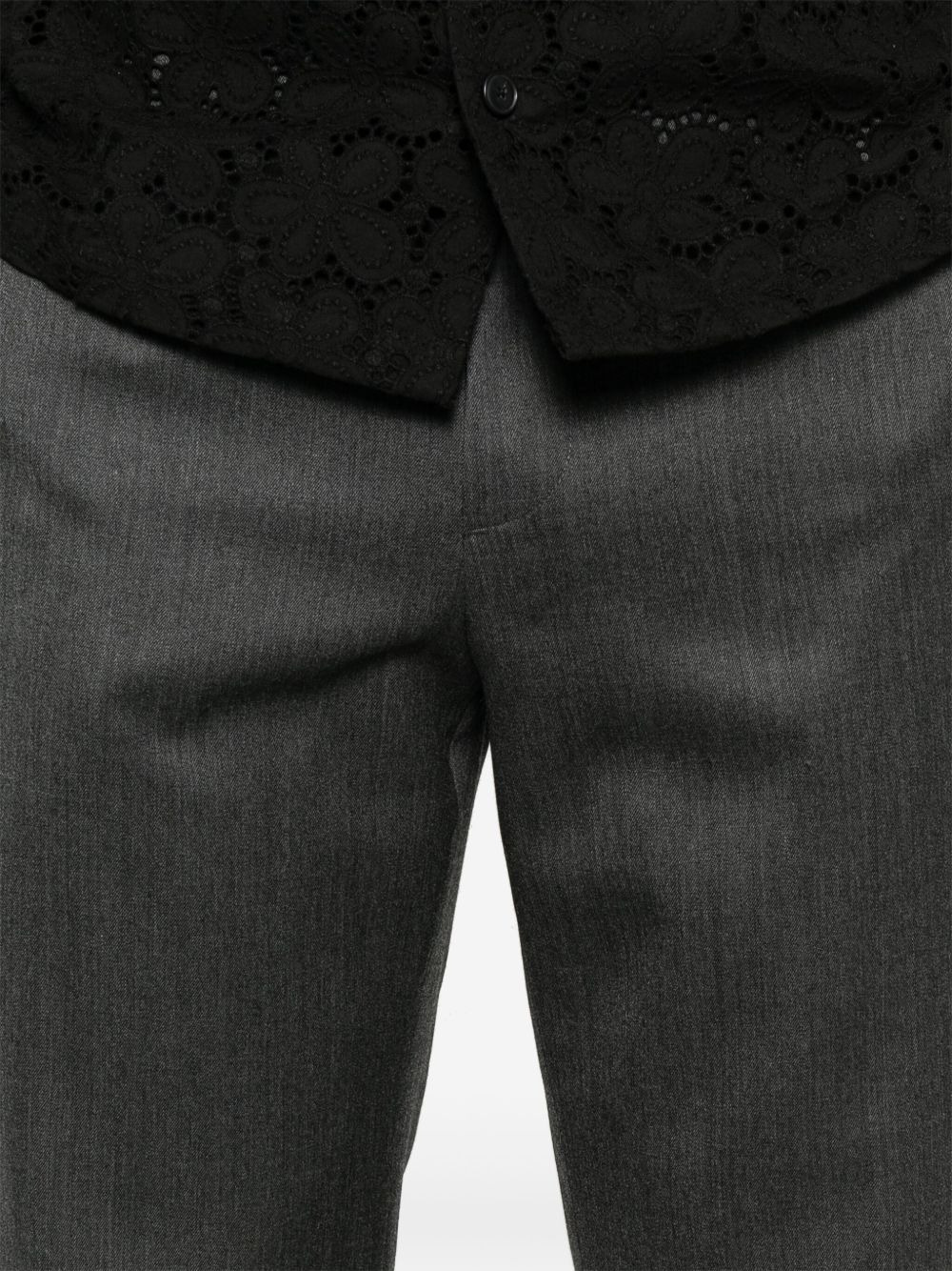 wool tailored trousers - 5