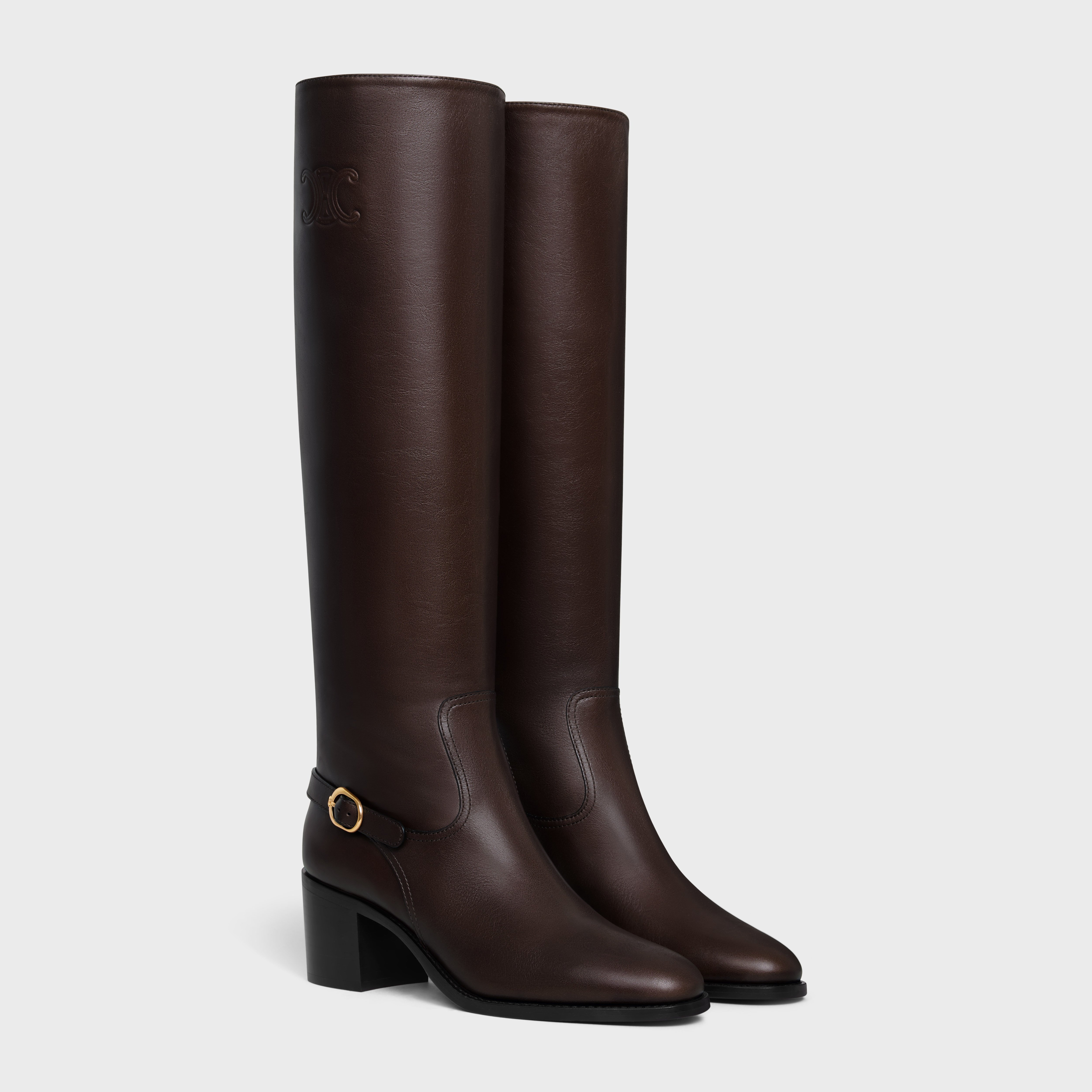 CELINE GARANCE HIGH BOOT in CALFSKIN - 2