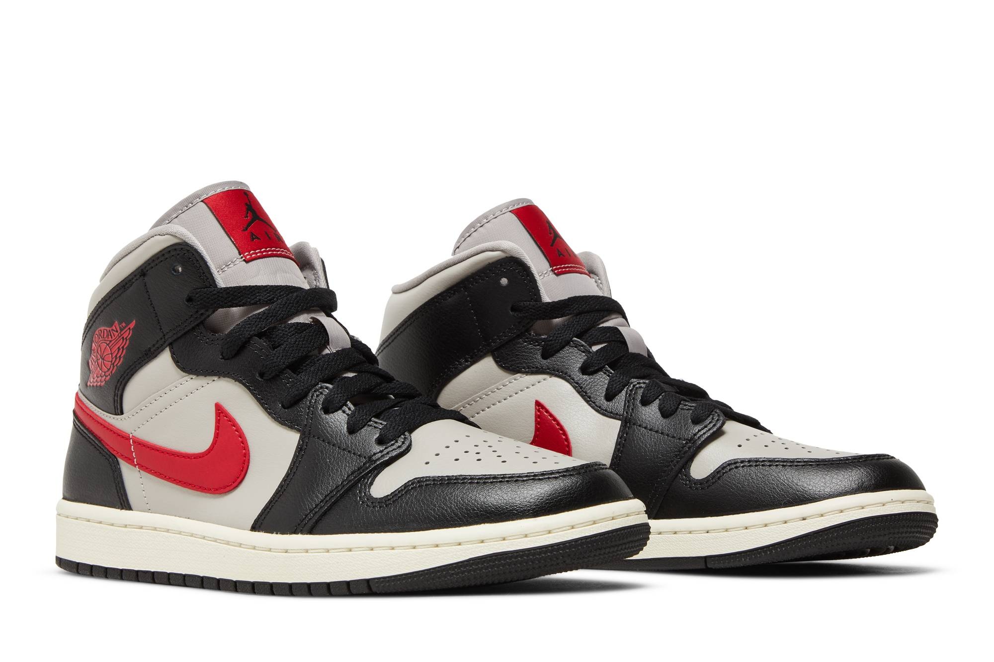 Wmns Air Jordan 1 Mid 'Black College Grey' - 8