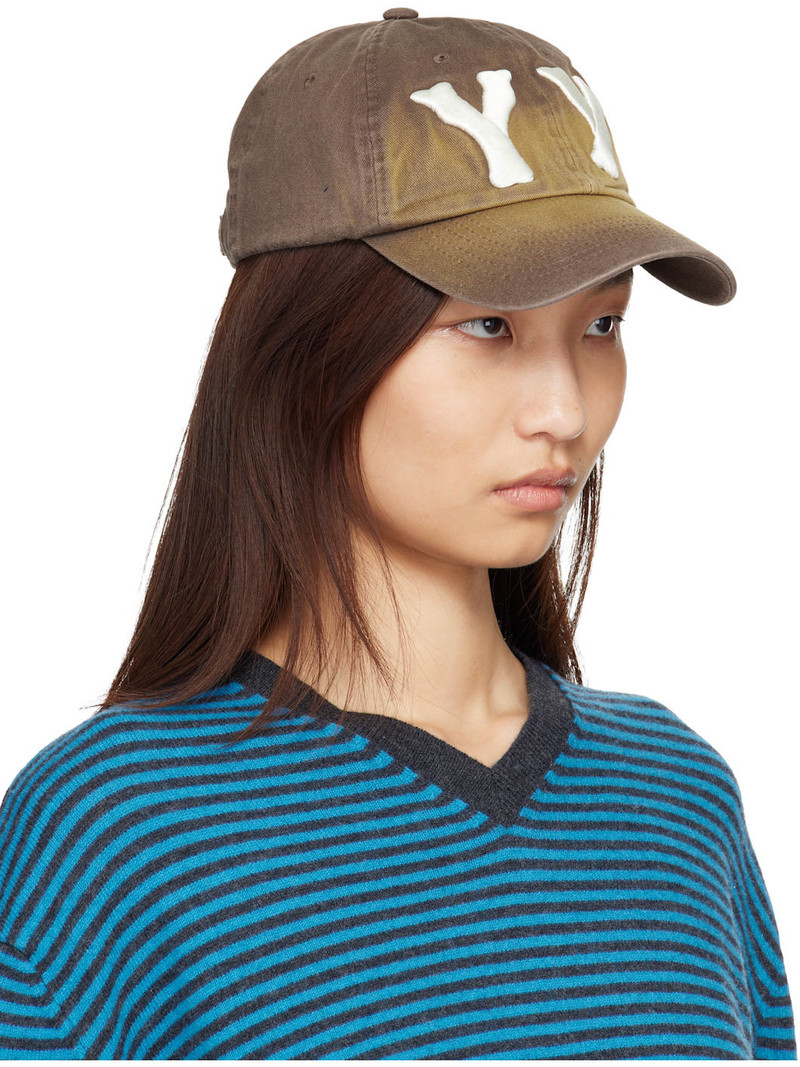 OPEN YY SSENSE Exclusive Brown Gradient Ball Cap outlook