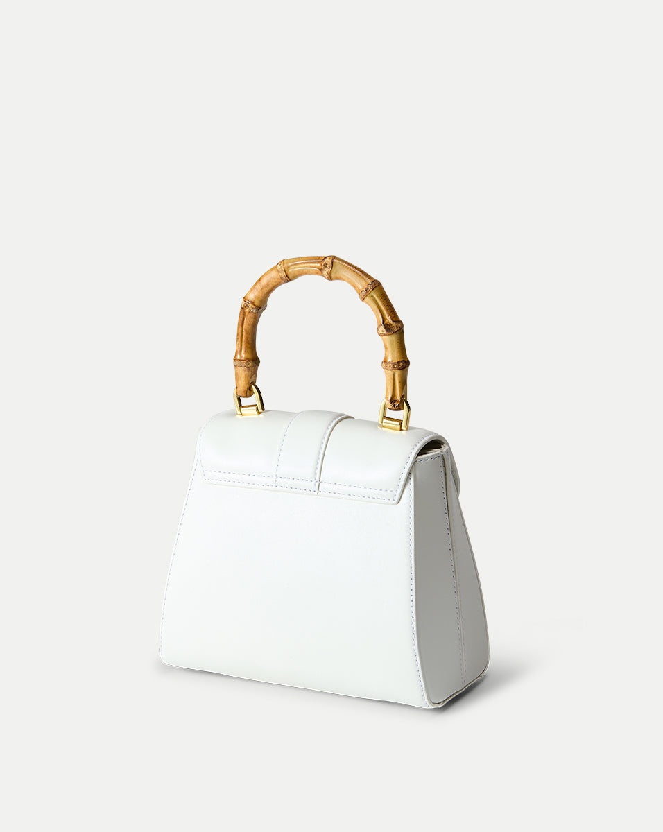 AVENUE BAMBOO-HANDLE BAG - 6
