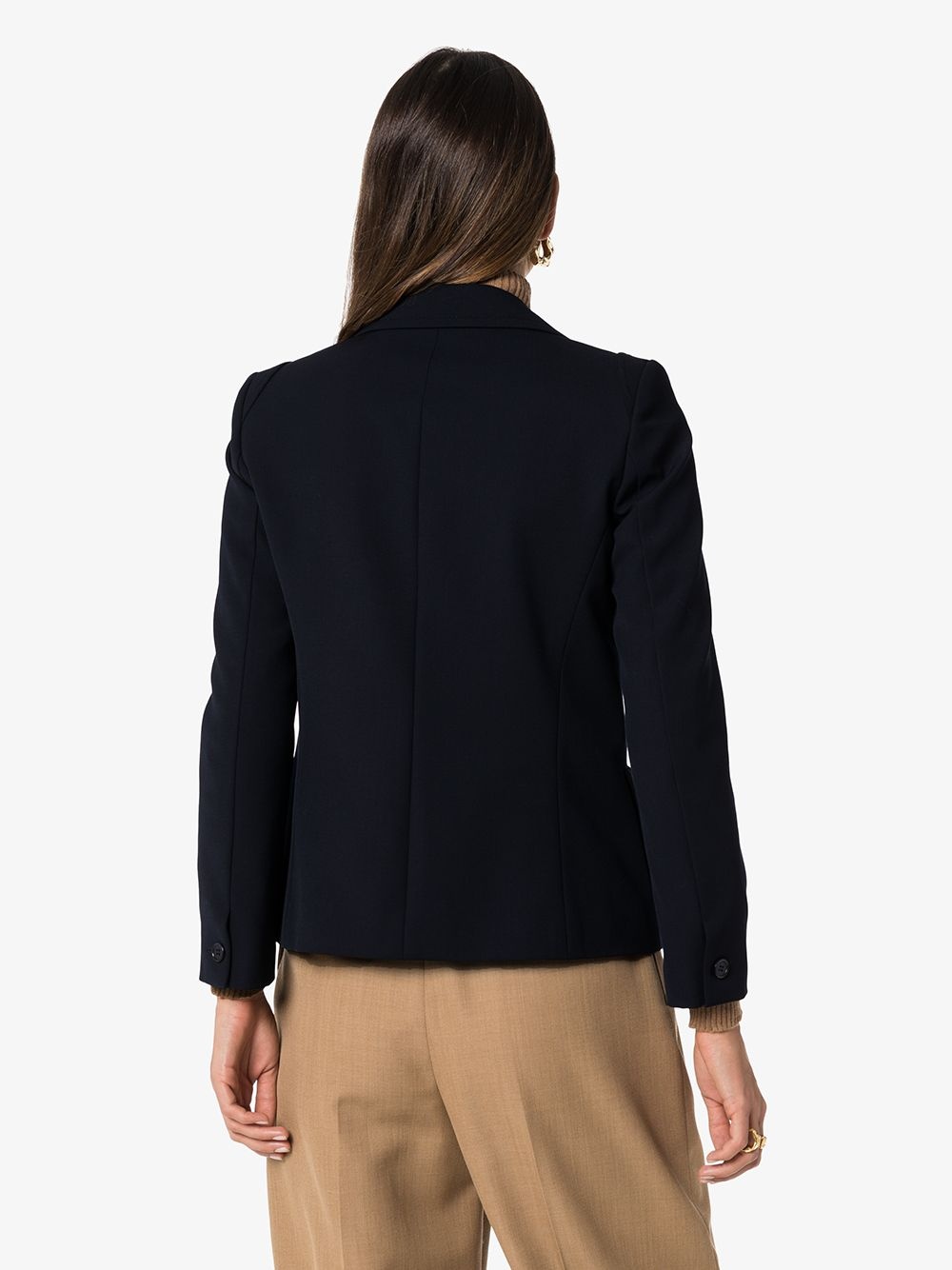 single-breasted blazer jacket - 4