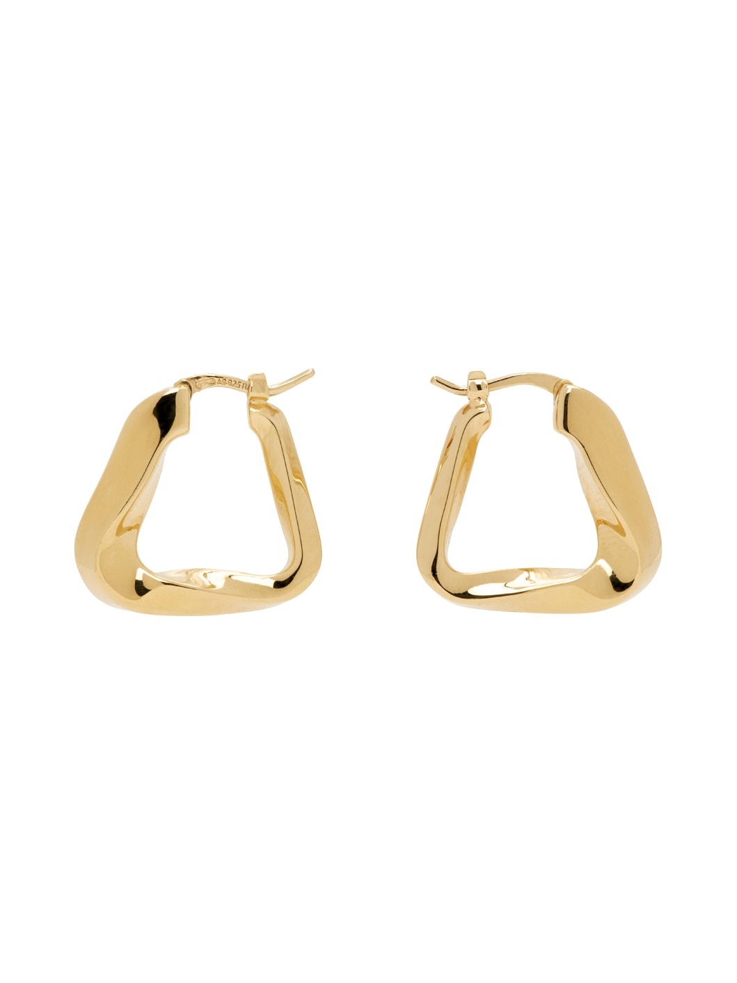 Gold Essentials Hoop Earrings - 1