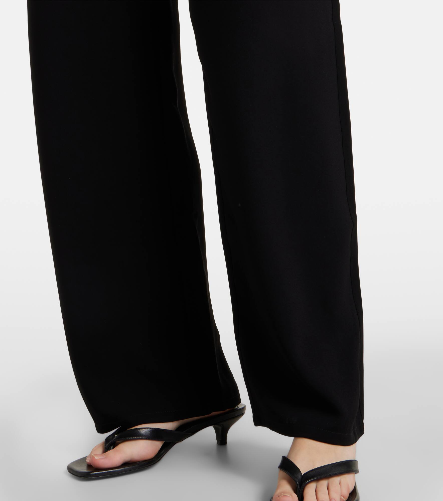 Ari crêpe straight pants - 5