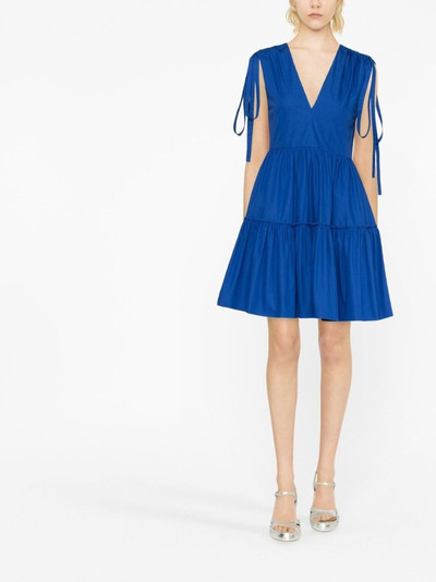 REDValentino tiered A-line minidress outlook