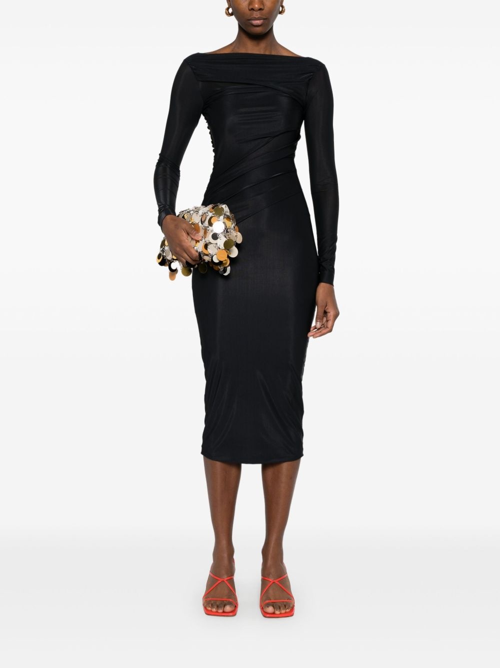 gathered dress - 2