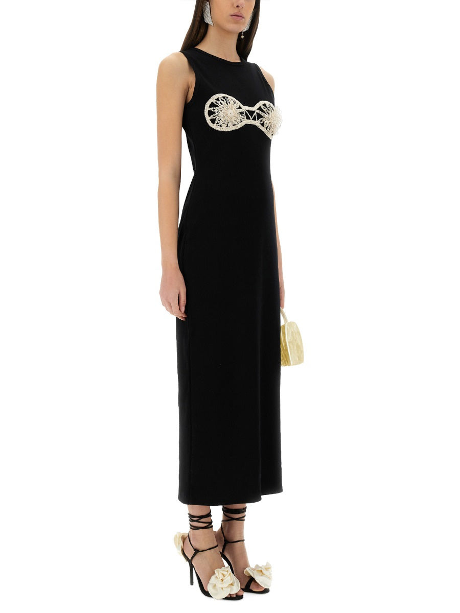 Magda Butrym Women Crochet Bra Dress - 2