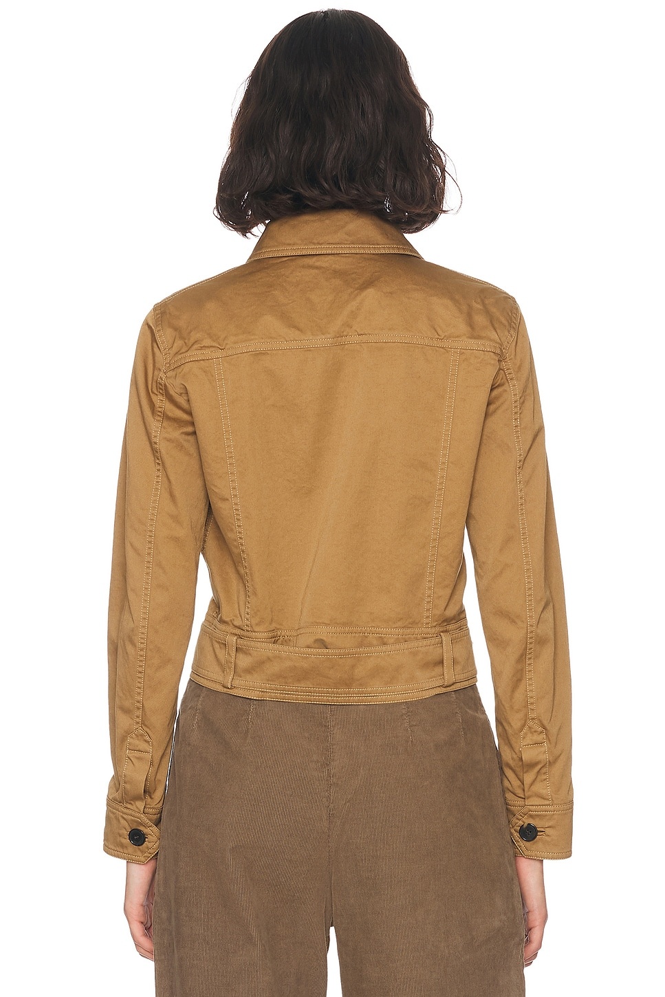 Cropped Belted Jacket - 3