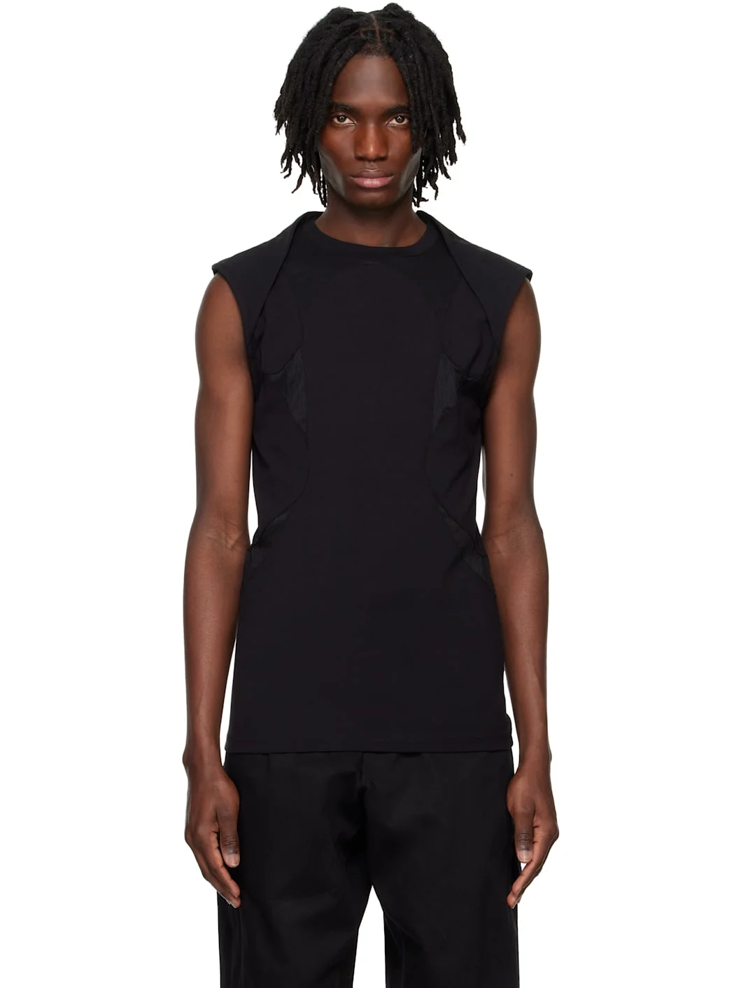 Black Evolute Tank Top - 1