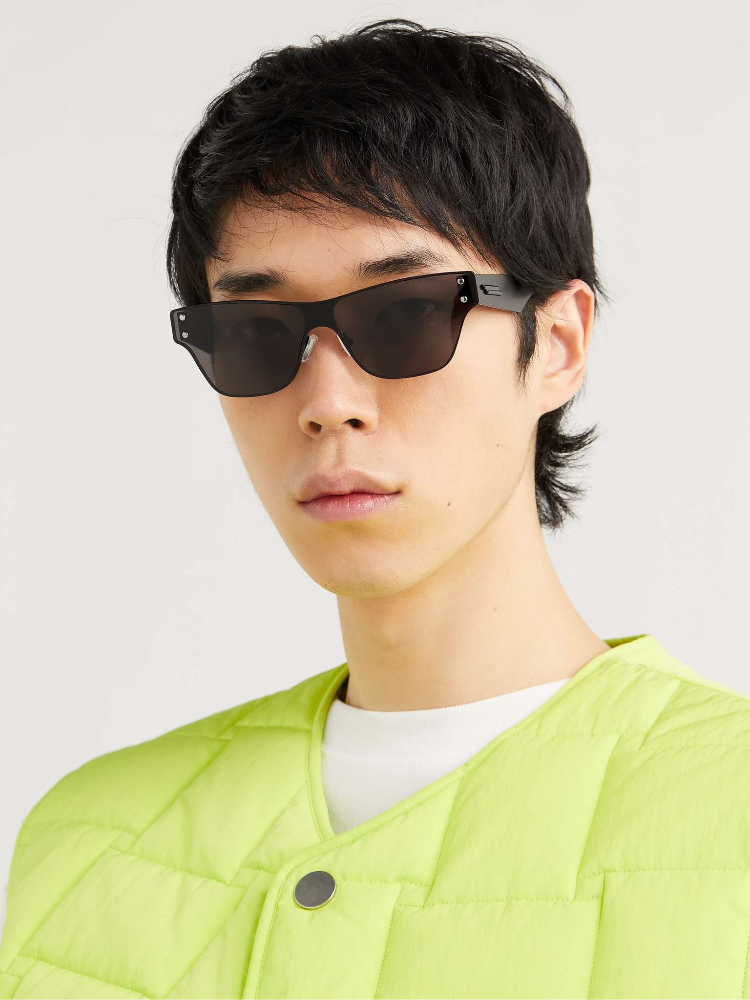 D-Frame Metal Sunglasses - 2