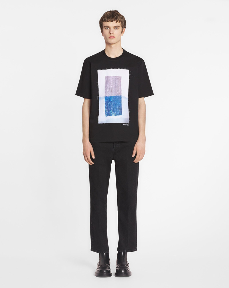 Lanvin CLASSIC T-SHIRT WITH AN ARCHIVES PRINT outlook