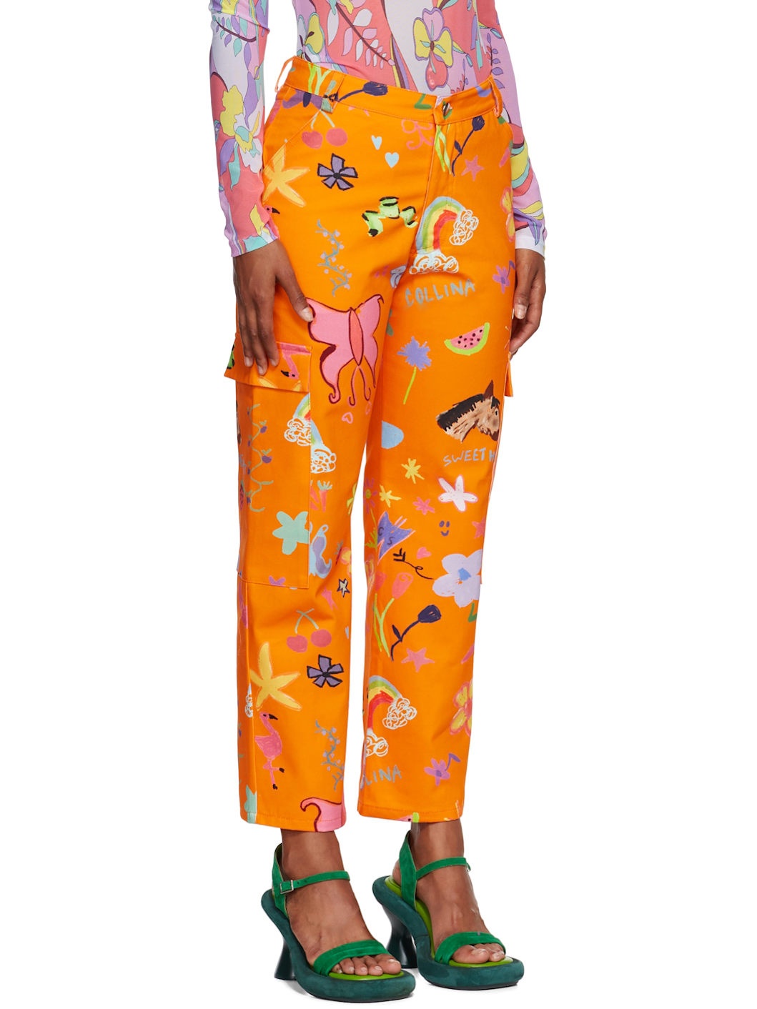 SSENSE Exclusive Orange Chason Jeans - 2