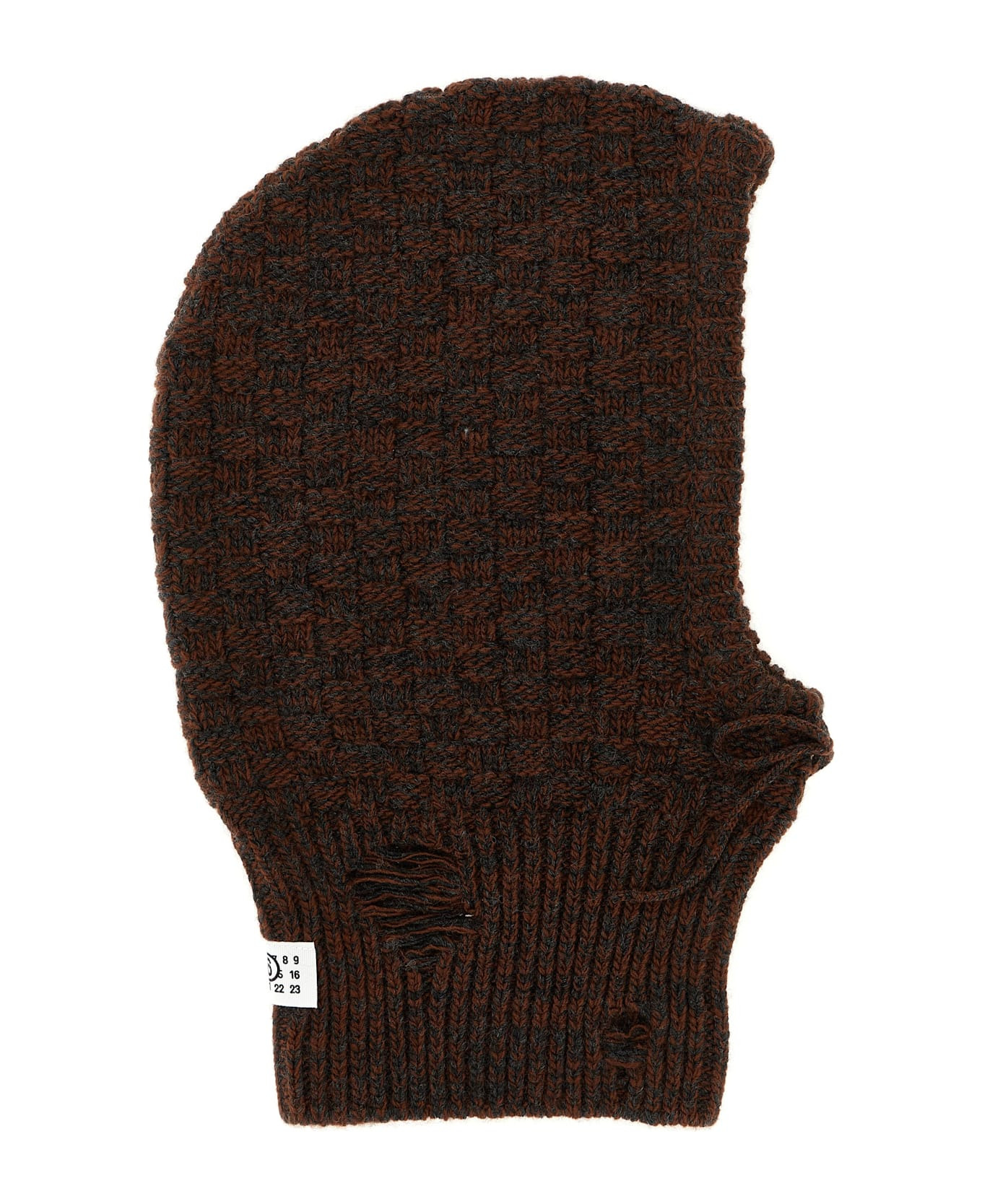 Distressed Wool Balaclava - 1