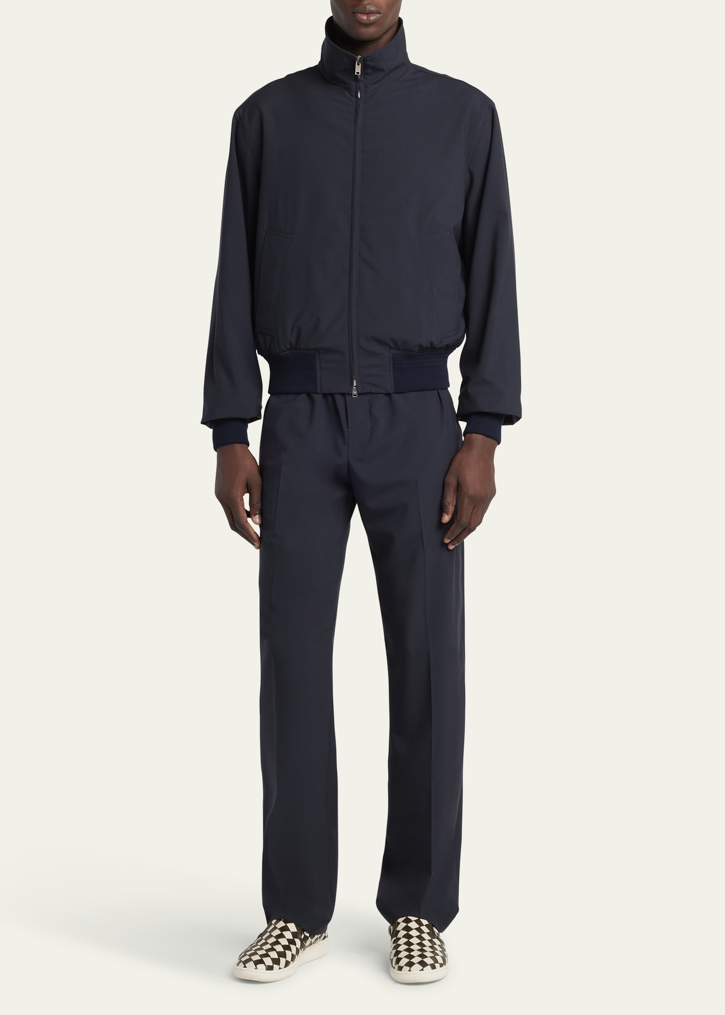 Men's Fine Wool-Blend Jacket - 2
