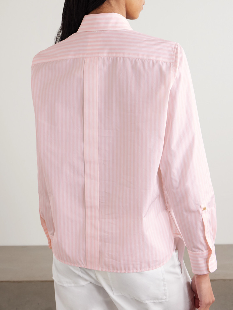 Striped Cotton-poplin Shirt 3