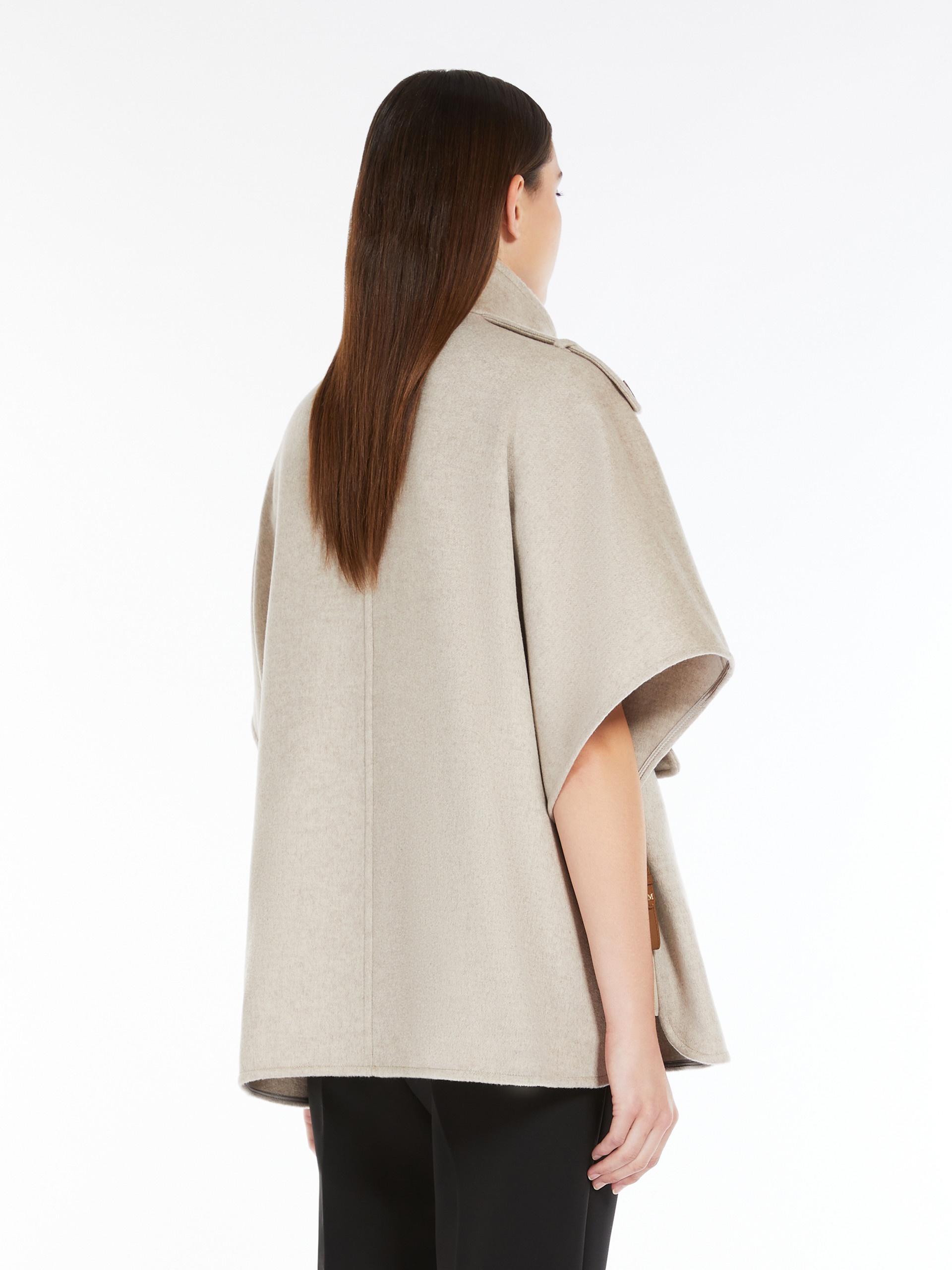 VENERE Lightweight cashmere cape - 4