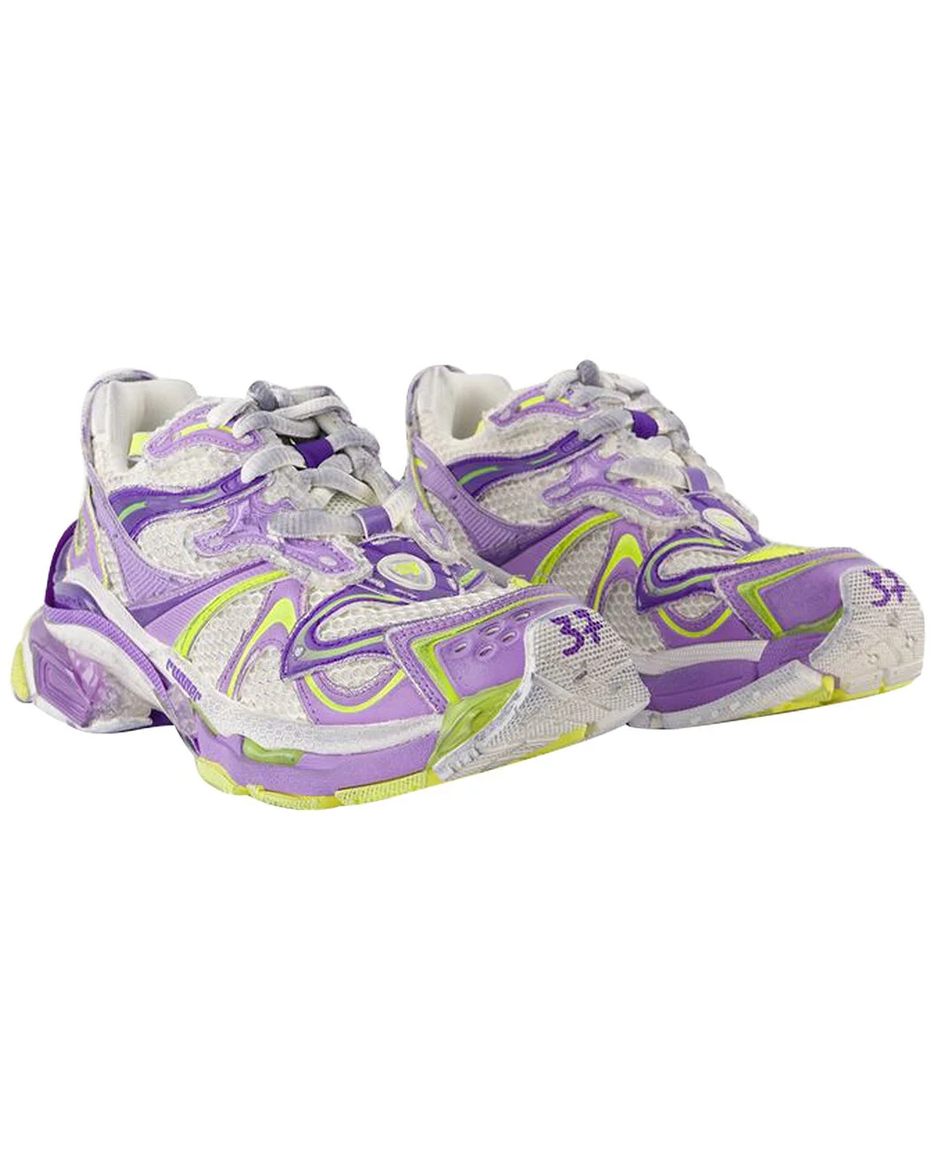 Balenciaga Women's Synthetic Runner 2 Sneaker (Authentic Pre-Loved) - 1