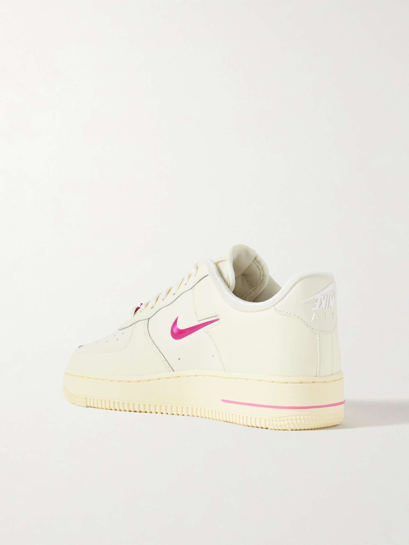 Air Force 1 '07 metallic leather sneakers - 3