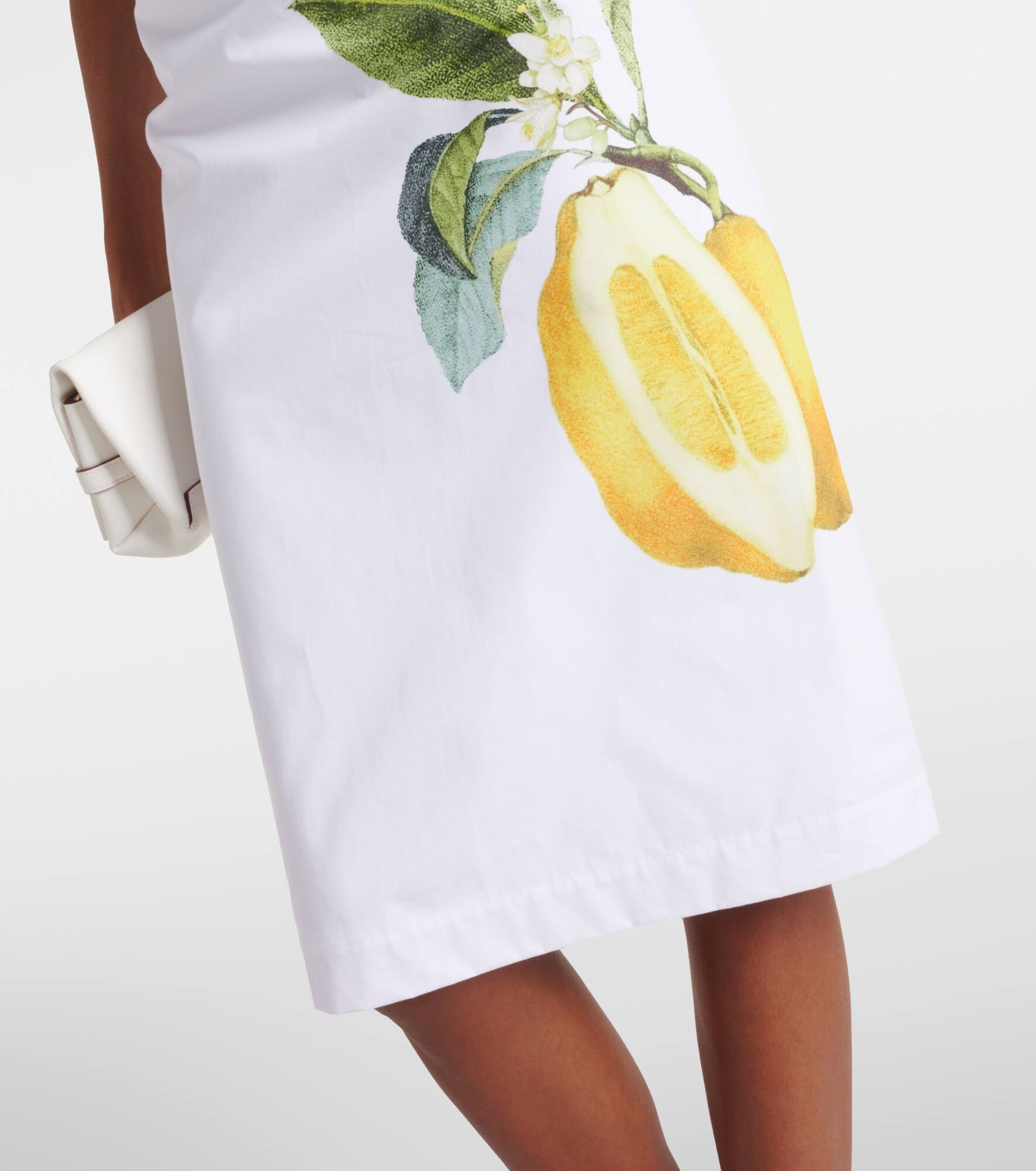 Sesia printed cotton midi dress - 5