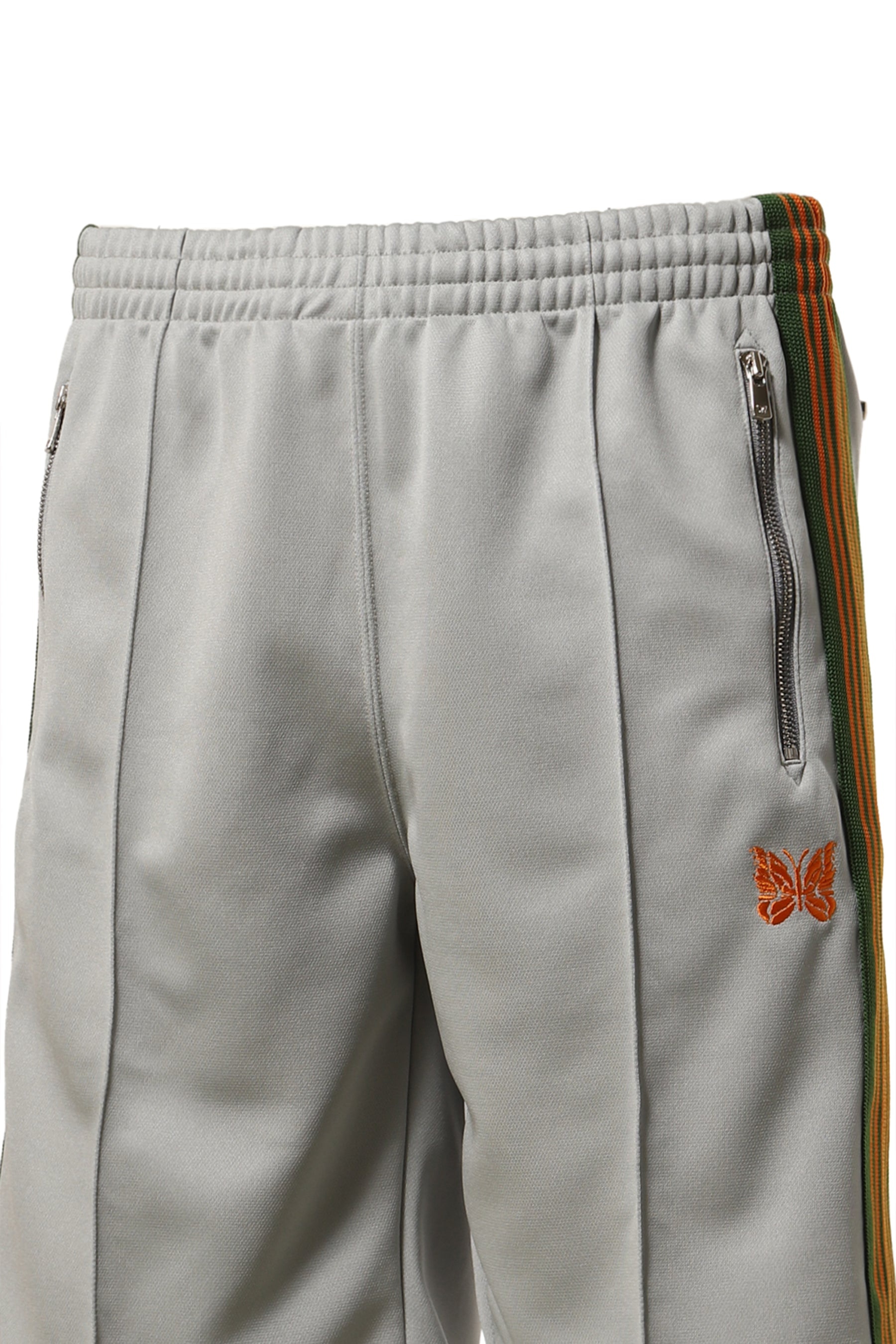 NEEDLES TRACK SHORT - POLY SMOOTH(EXCLUSIVE) / GRY | REVERSIBLE