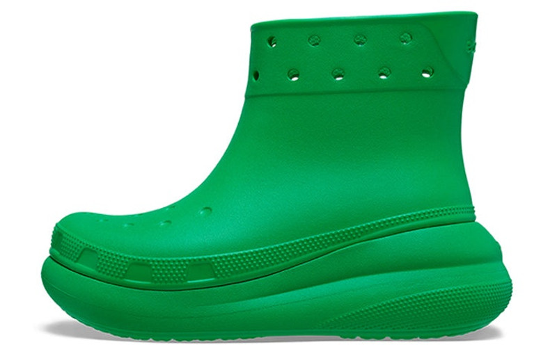 crocs Crocs Classic Crush Boot 'Green' 207946-3E8 outlook