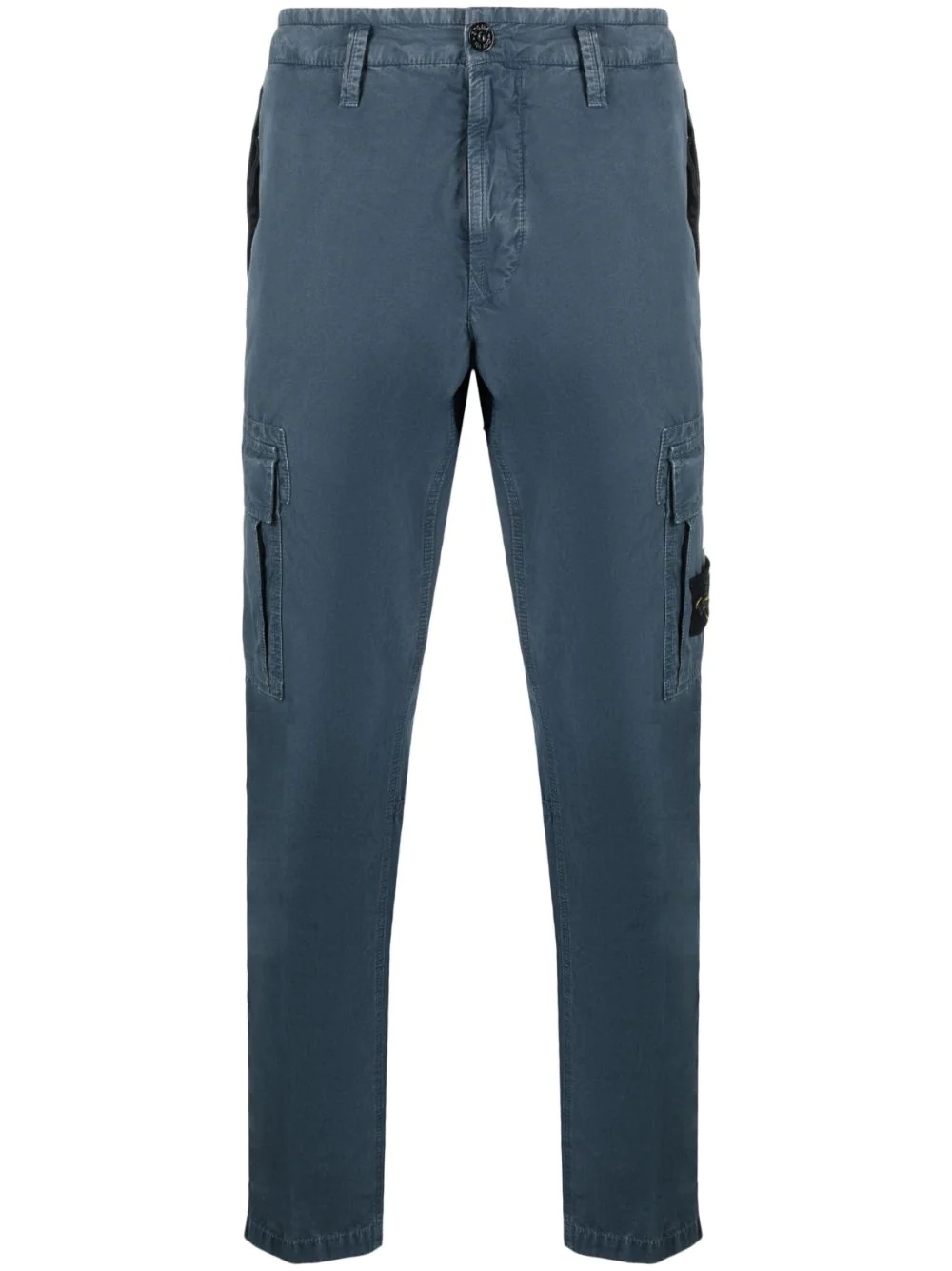 Compass-patch cargo trousers - 1