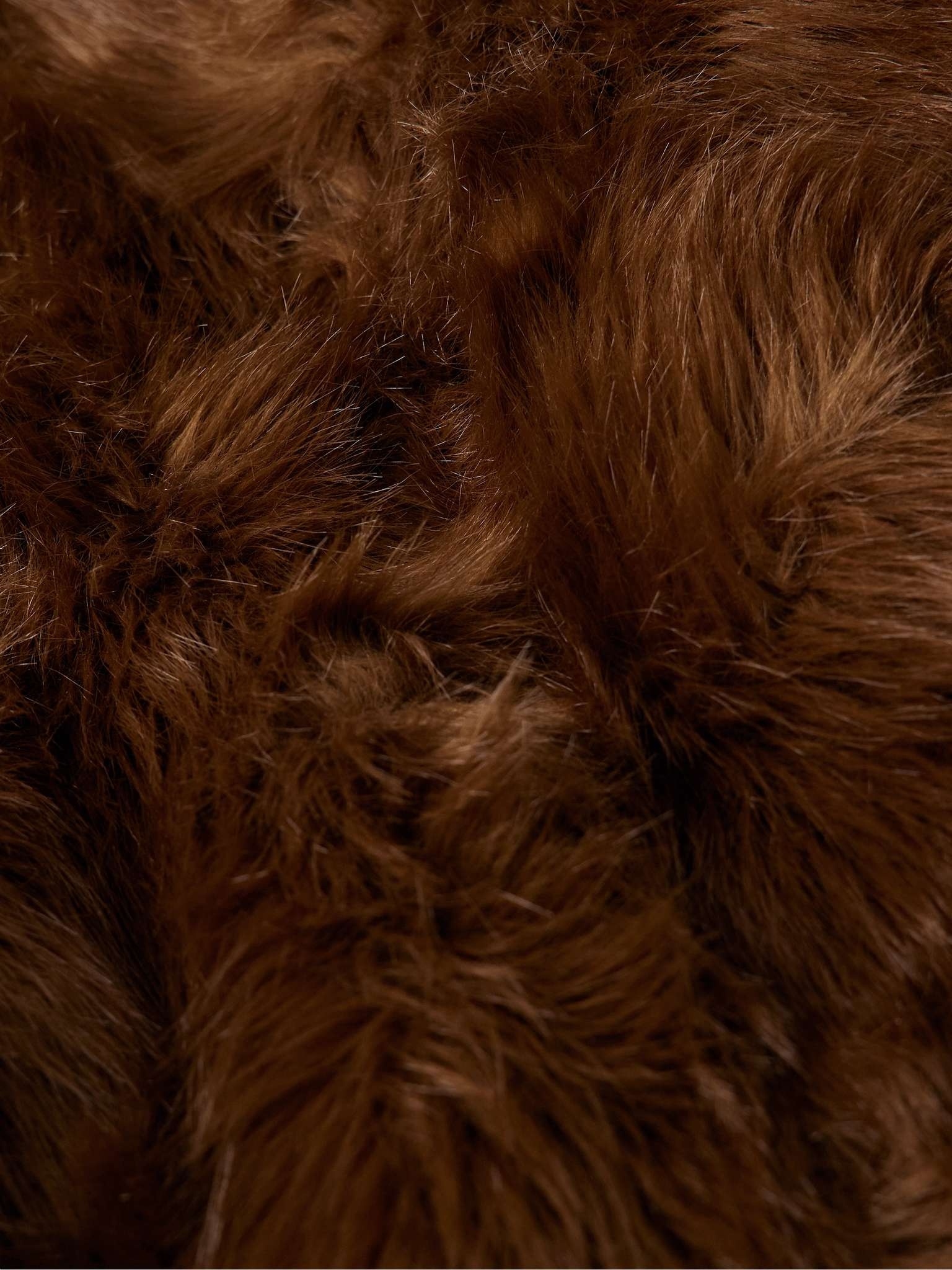 Vast Oversized Faux Fur Coat - 4