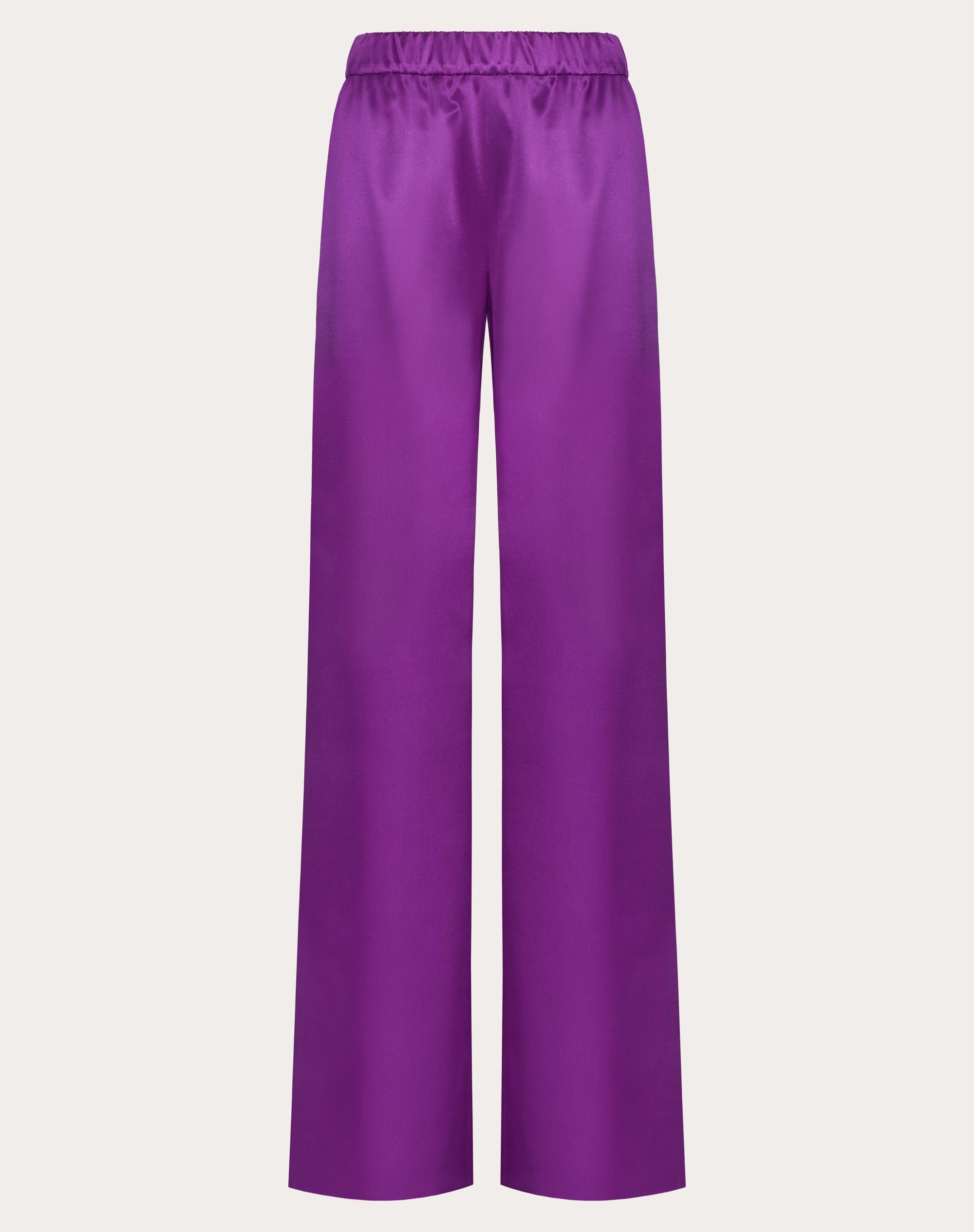 SATIN DE SOIE PANTS - 1