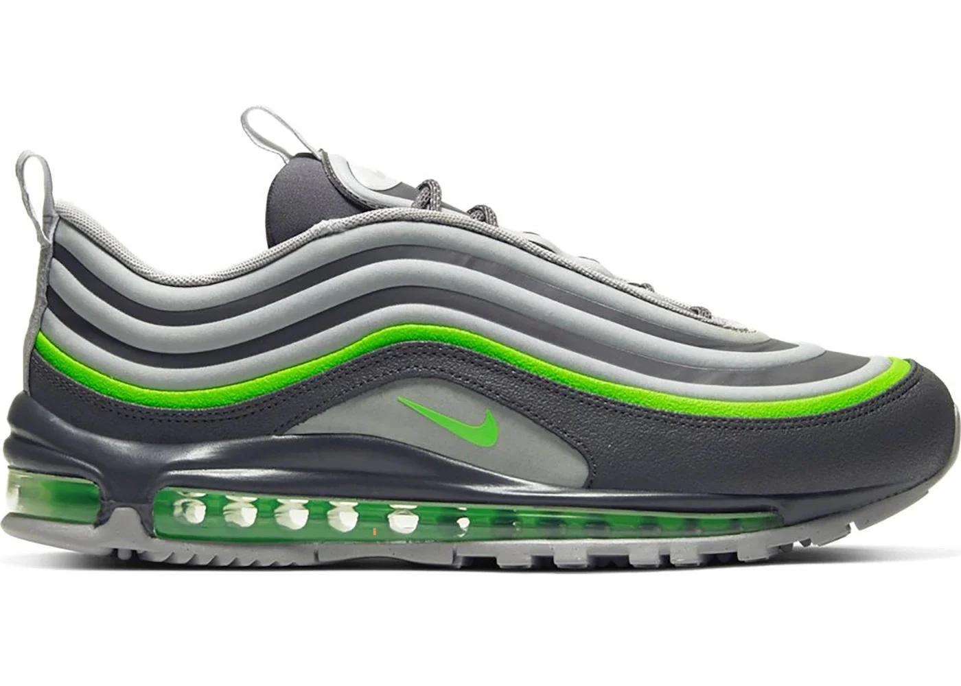 Nike Air Max 97 Utility Grey Electric Green - 1