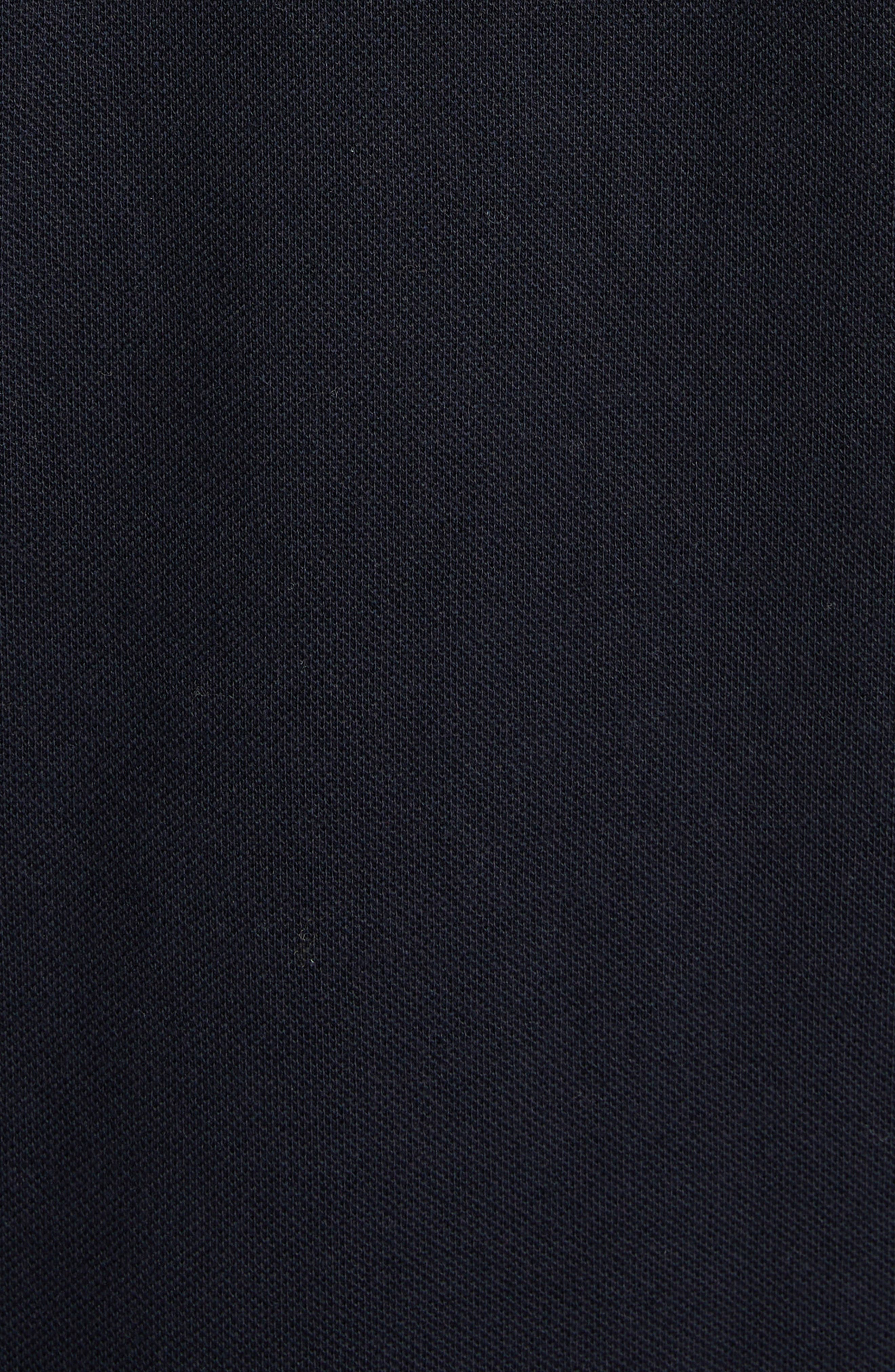 Moncler Tipped Cotton Piqué Polo in Dark Blue at Nordstrom - 6