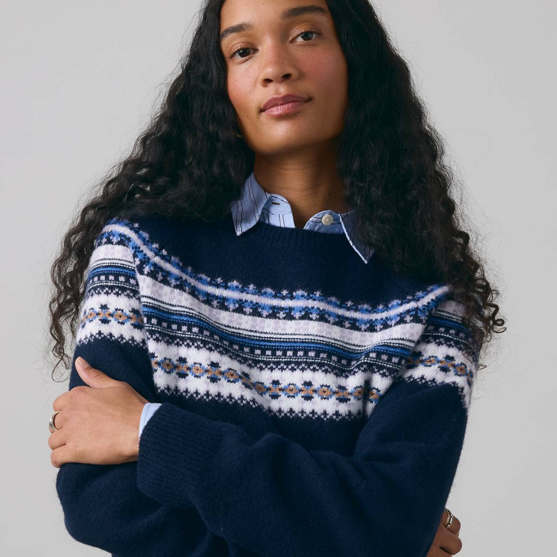 LOU FAIRISLE CREW 3