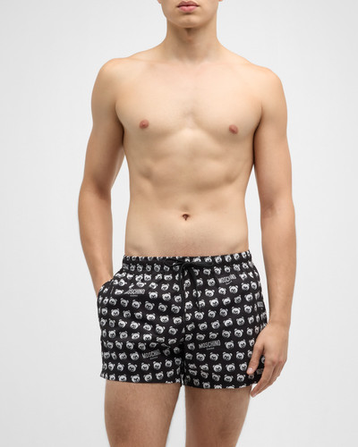 Moschino Men's Teddy Bear-Print Swim Shorts outlook